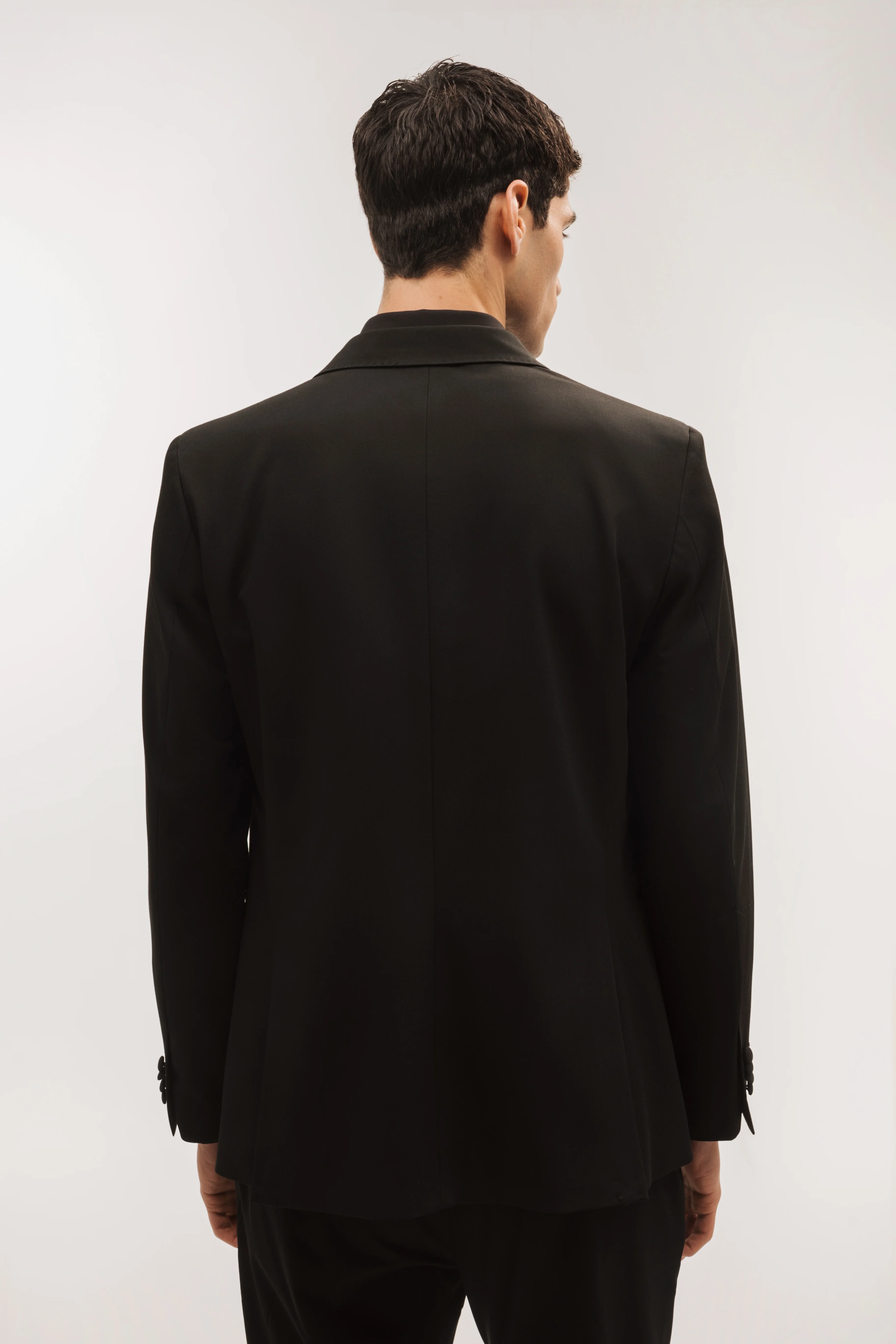 Americana traje cruzada slim fit gala - Image 6