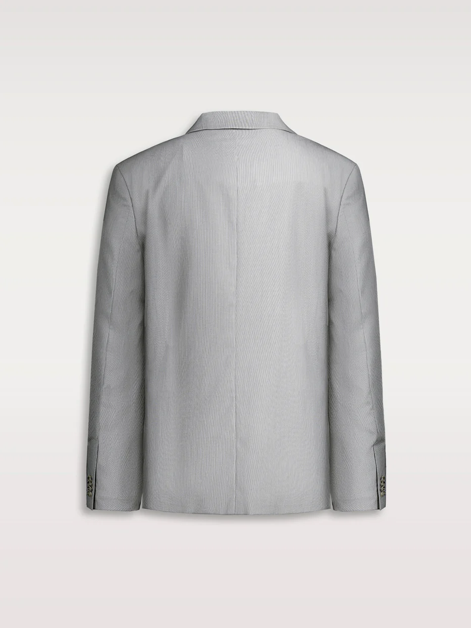 Americana traje slim fit falso liso - Image 8