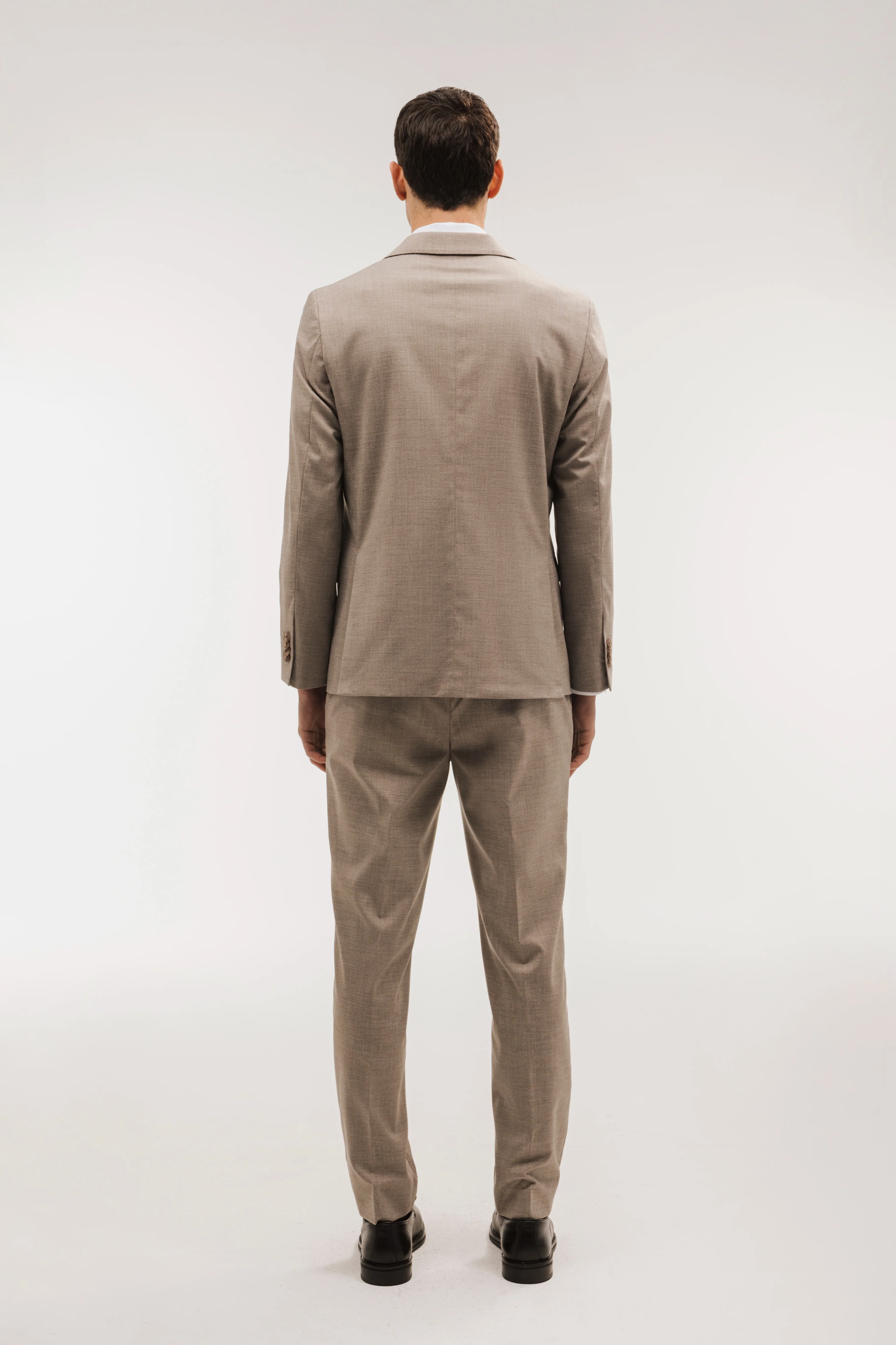 Americana traje slim fit falso liso - Image 8