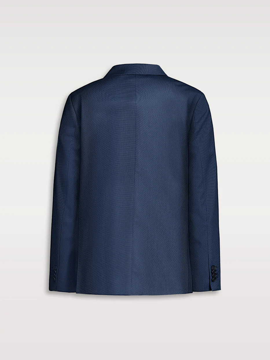 Americana traje slim fit falso liso - Image 9