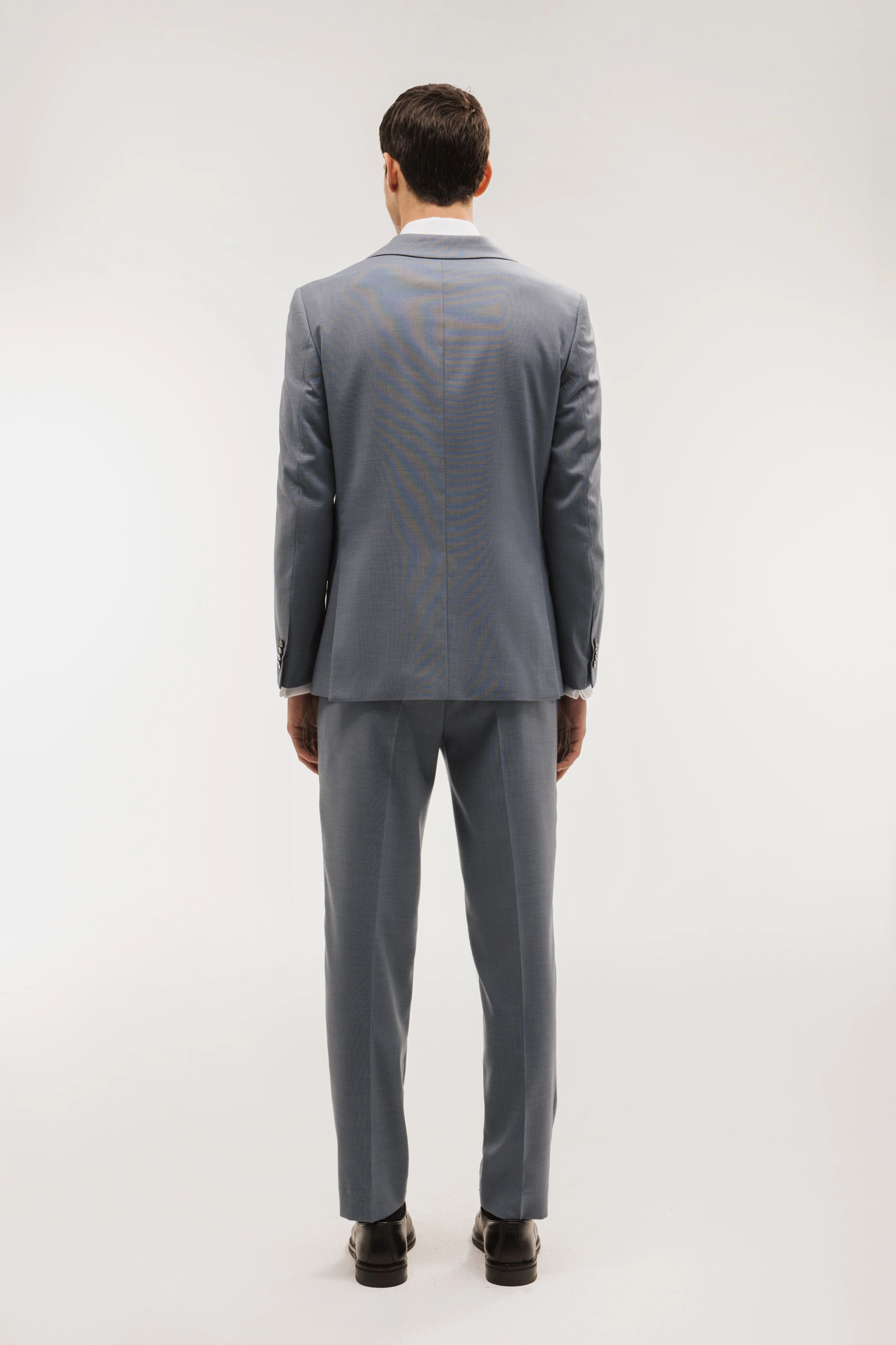 Americana traje slim fit falso liso - Image 8