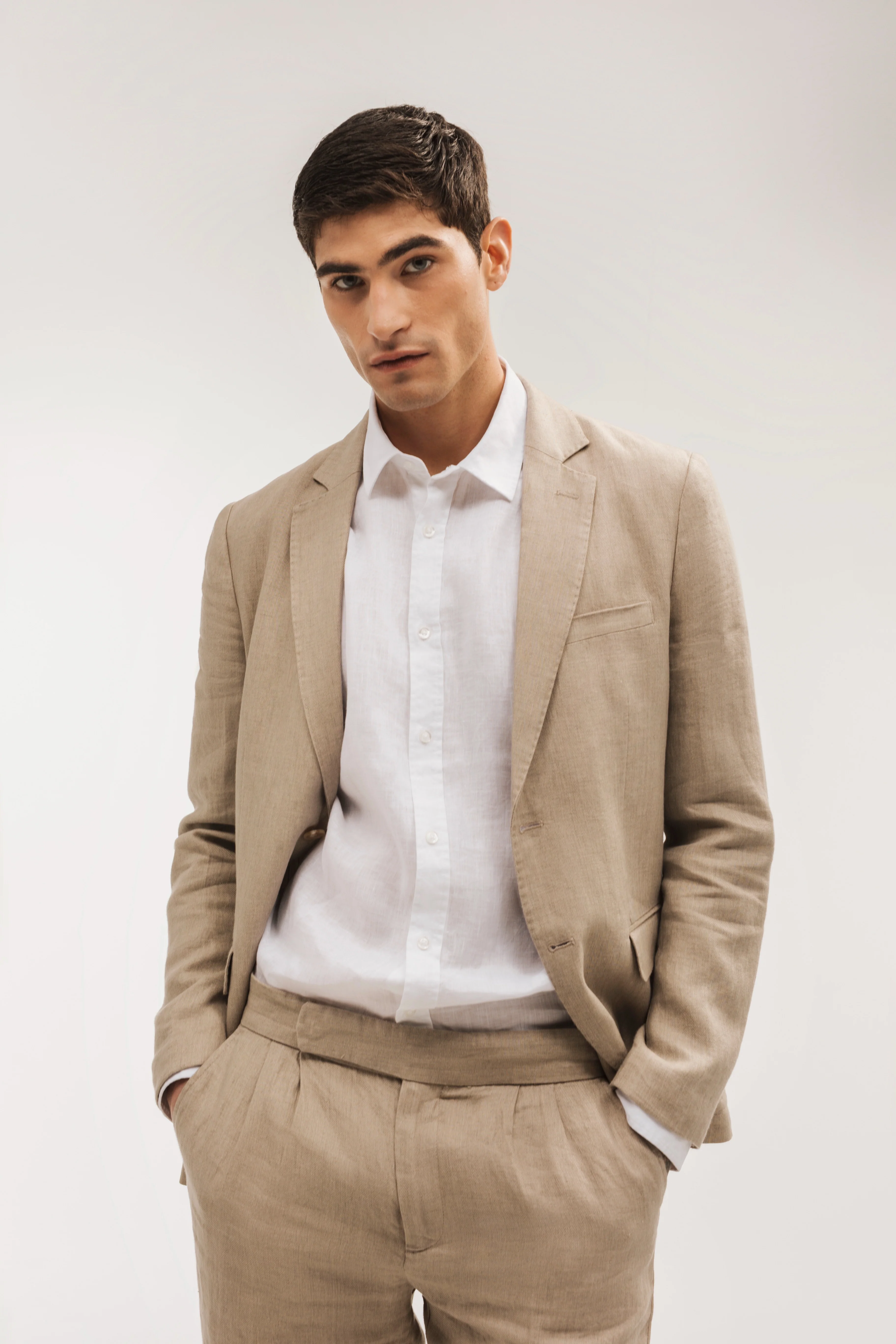 Americana traje 100% lino - Image 6