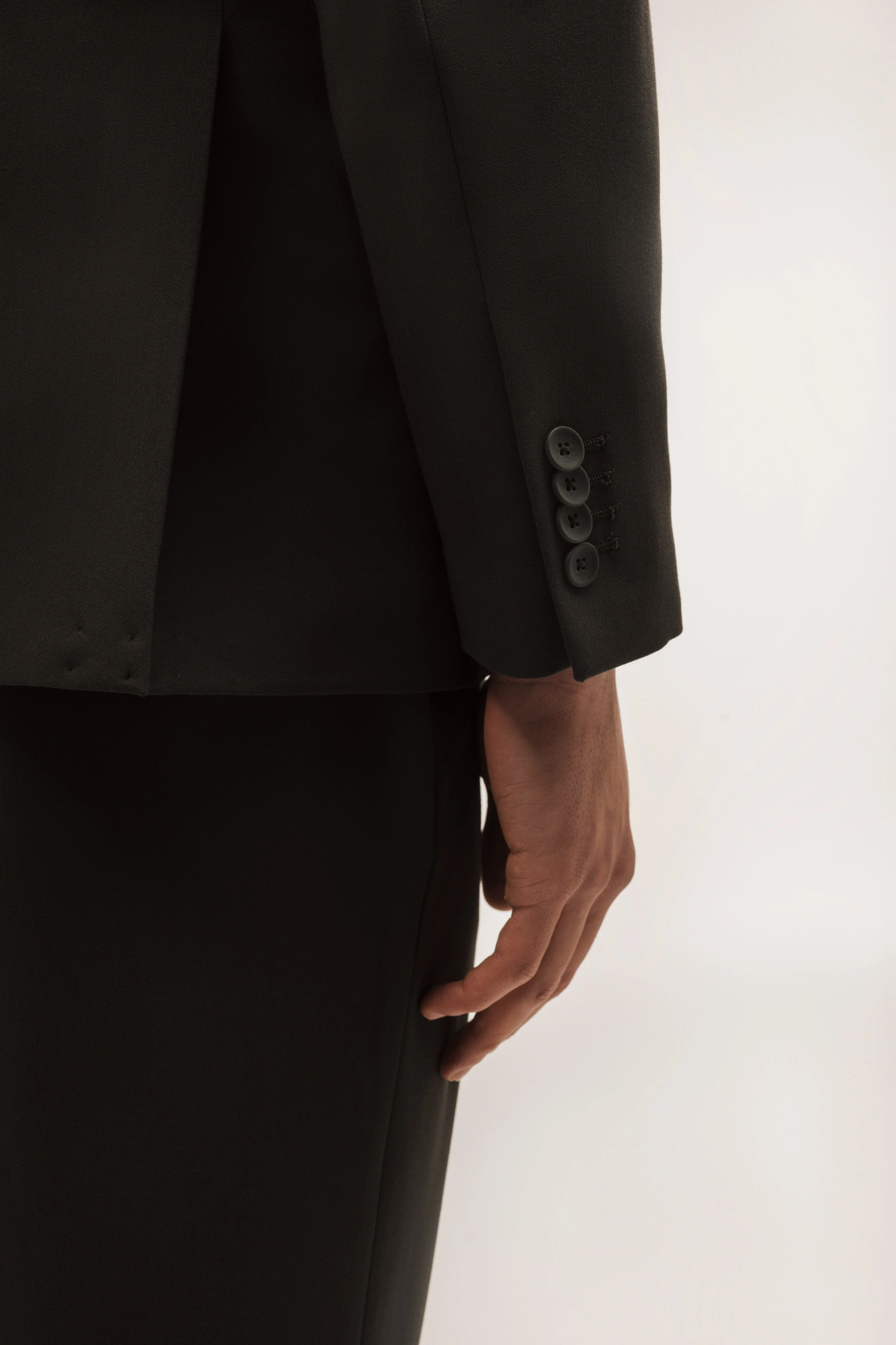 Americana traje slim fit liso - Image 5