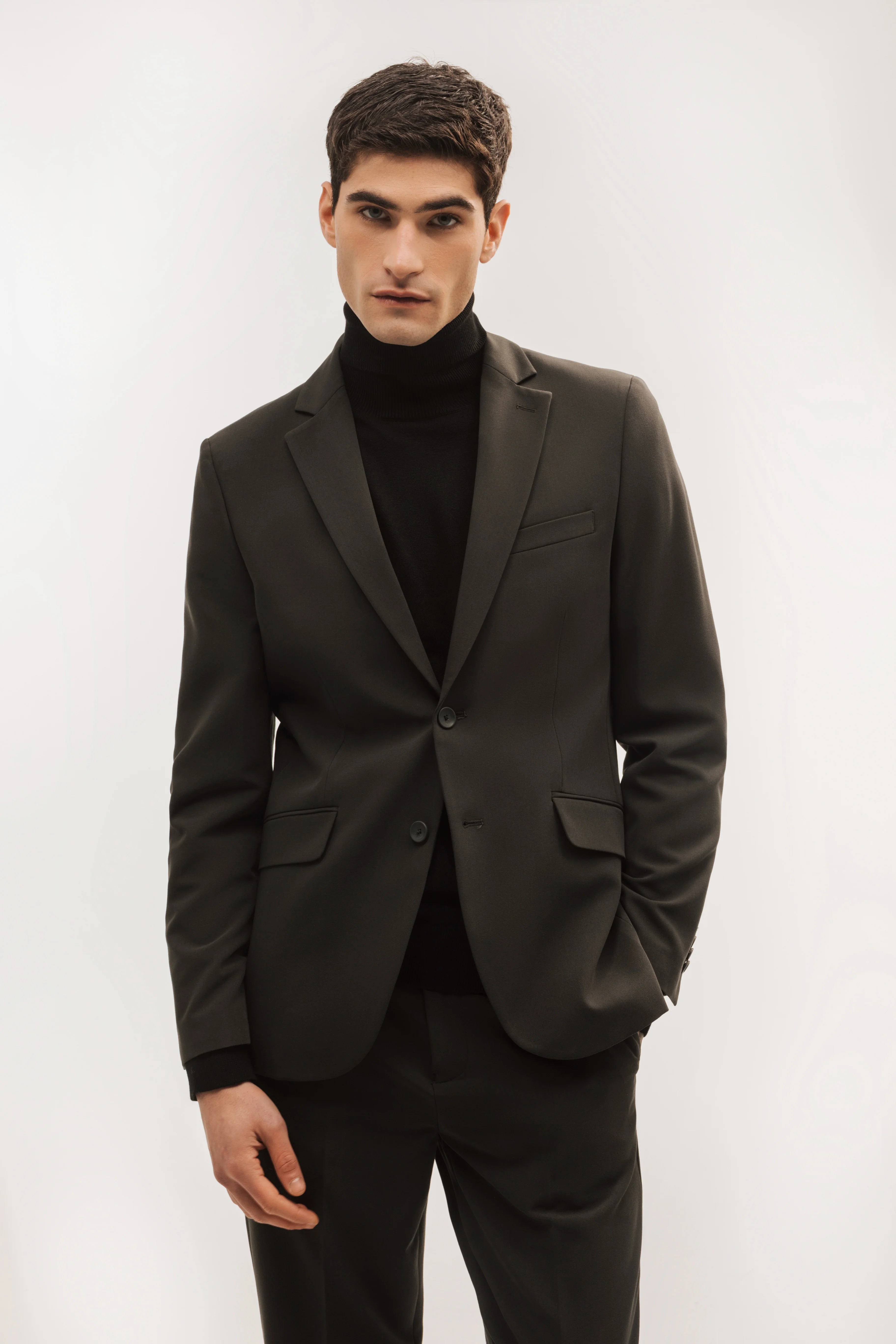Americana traje slim fit liso - Image 8