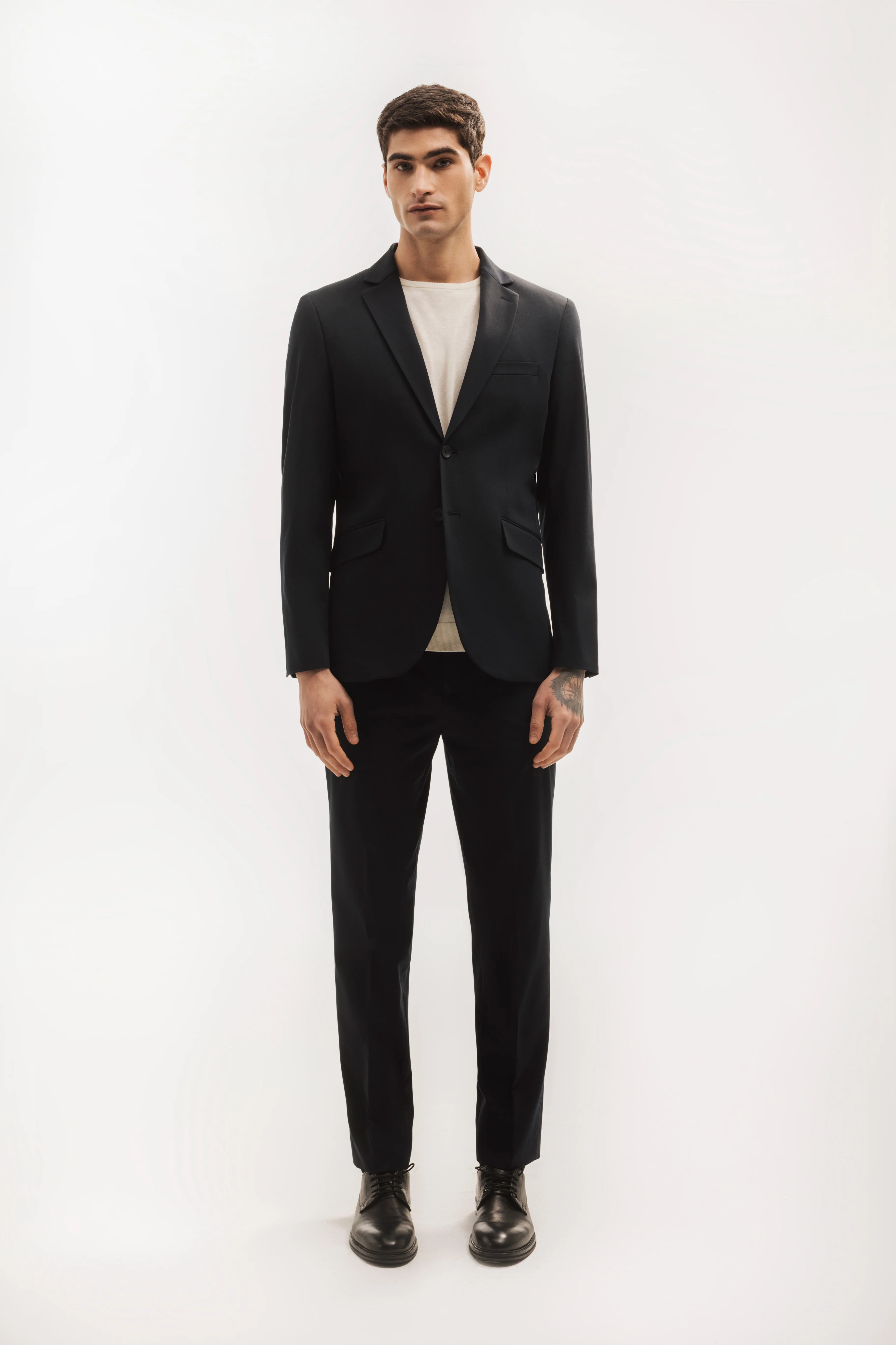 Americana traje slim fit liso - Image 8