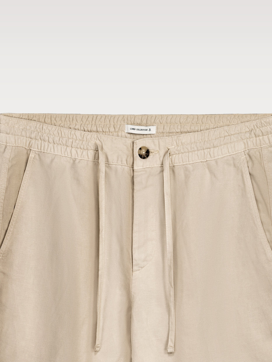 Bermuda lino jogger - Image 2