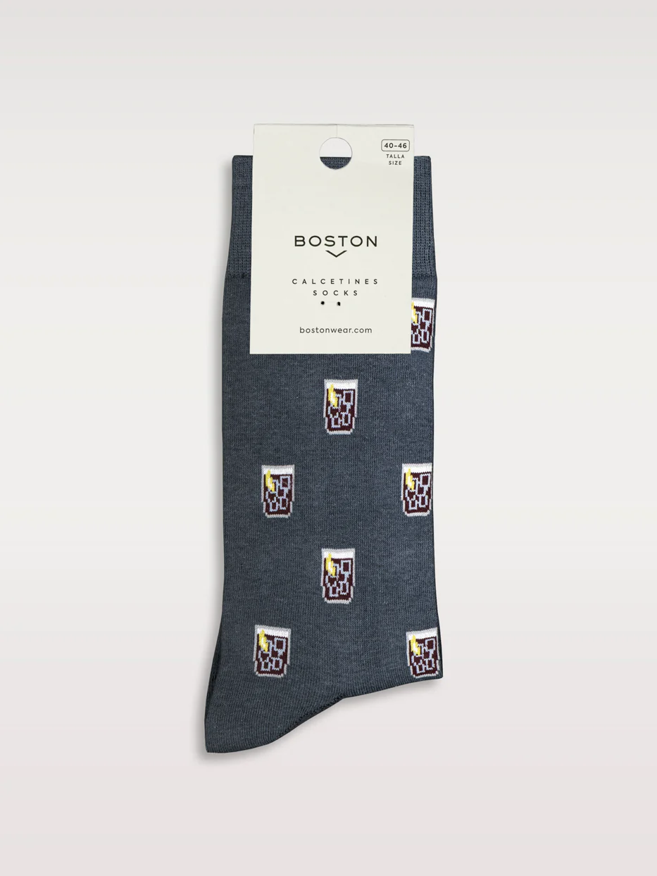 Calcetines estampados tinto - Image 4