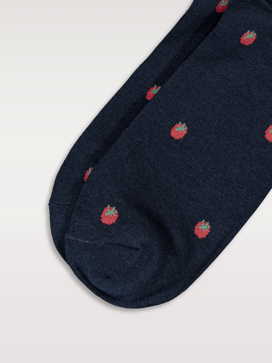 Calcetines estampados tomate - Image 3