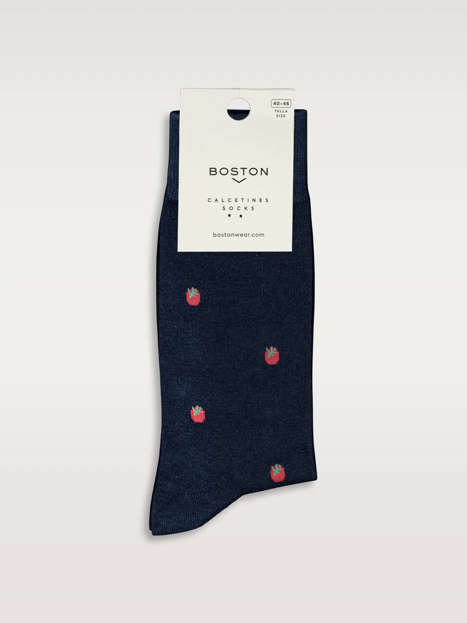 Calcetines estampados tomate - Image 4
