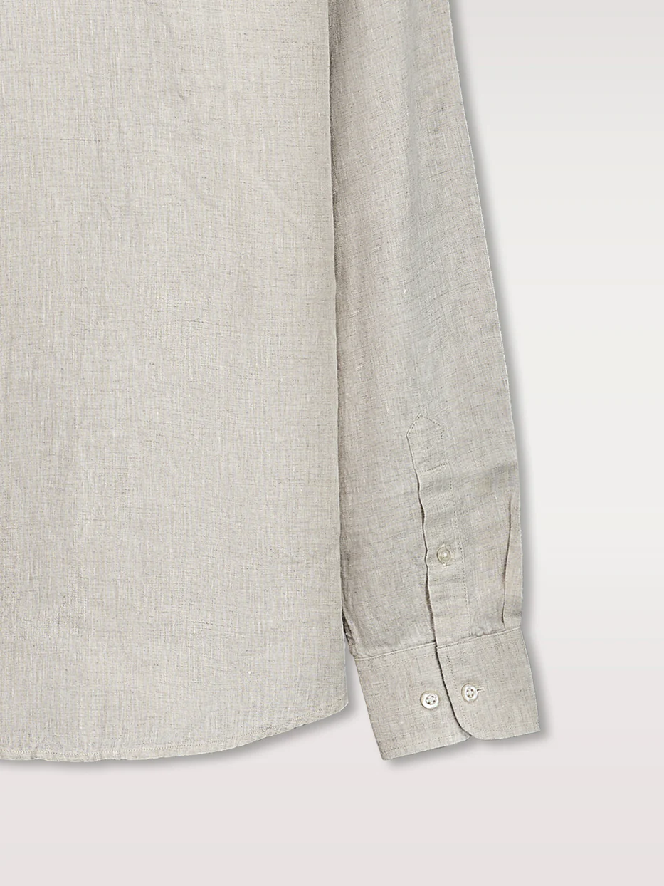 Camisa regular fit 100% lino - Image 3