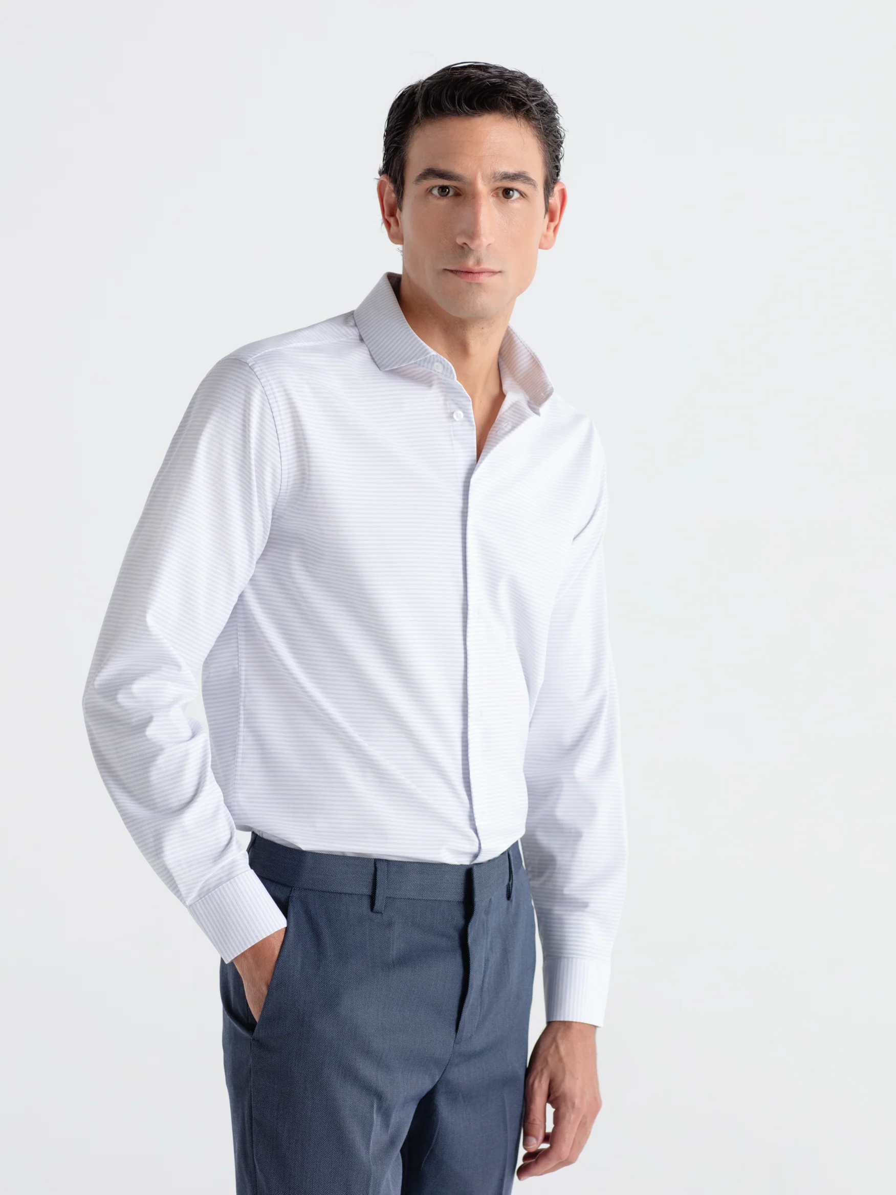 Camisa bambu rayas horizontal - Image 5