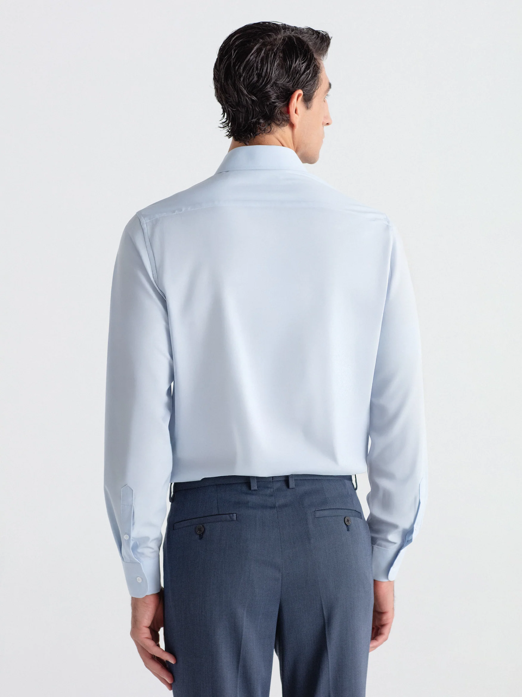 Camisa de vestir slim fit water repellent - Image 7