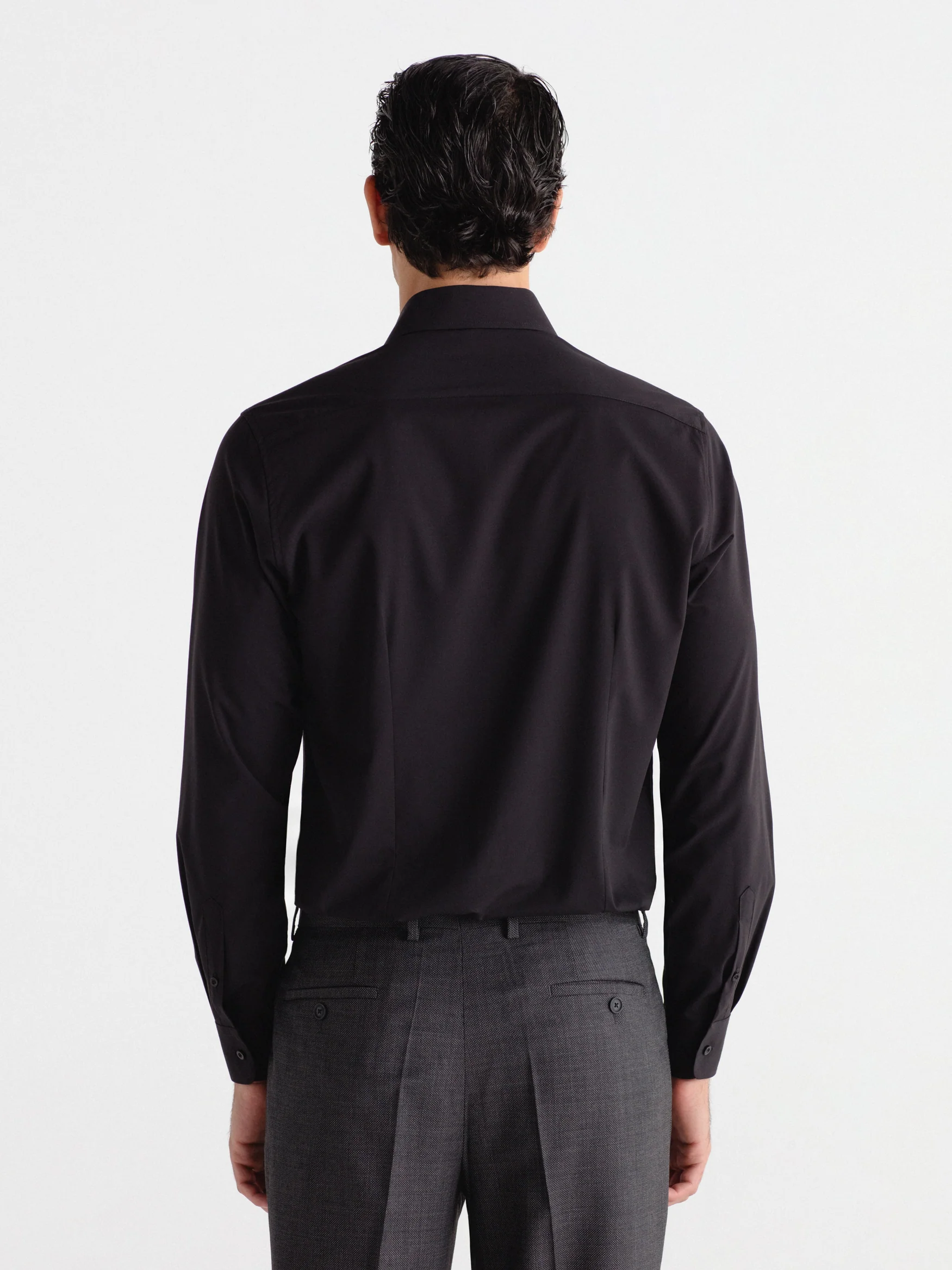 Camisa de vestir slim fit water repellent - Image 3