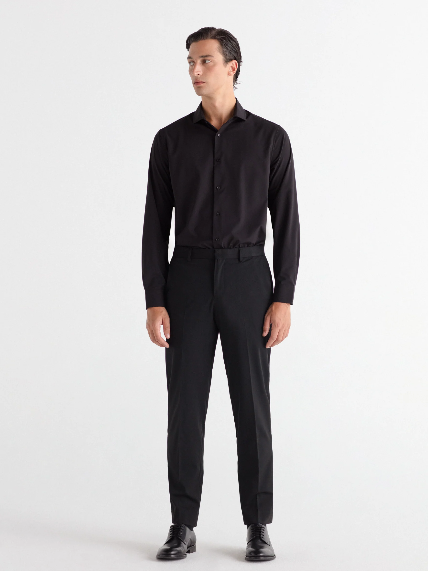 Camisa de vestir slim fit water repellent - Image 4