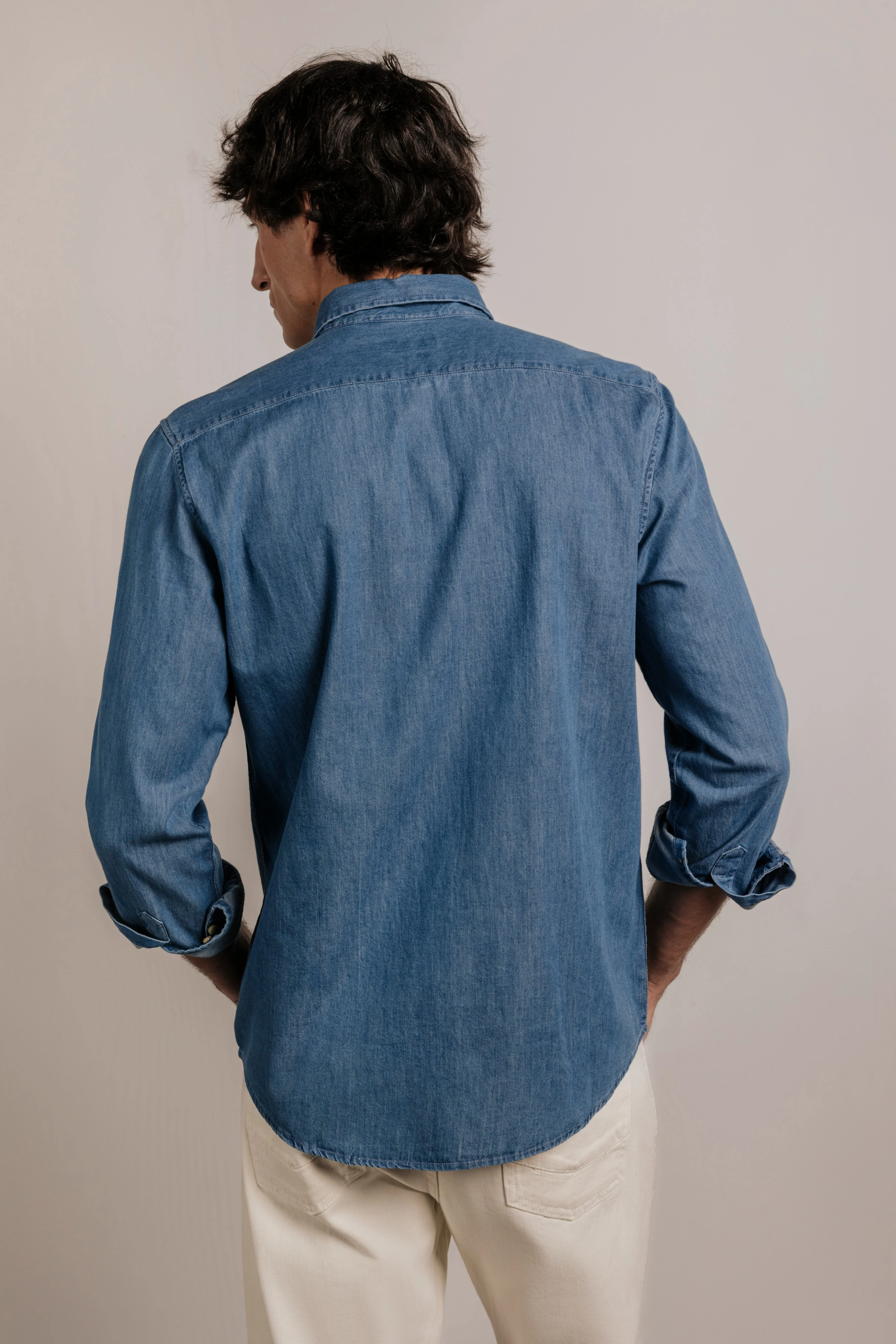 Camisa slim fit tejana - Image 7