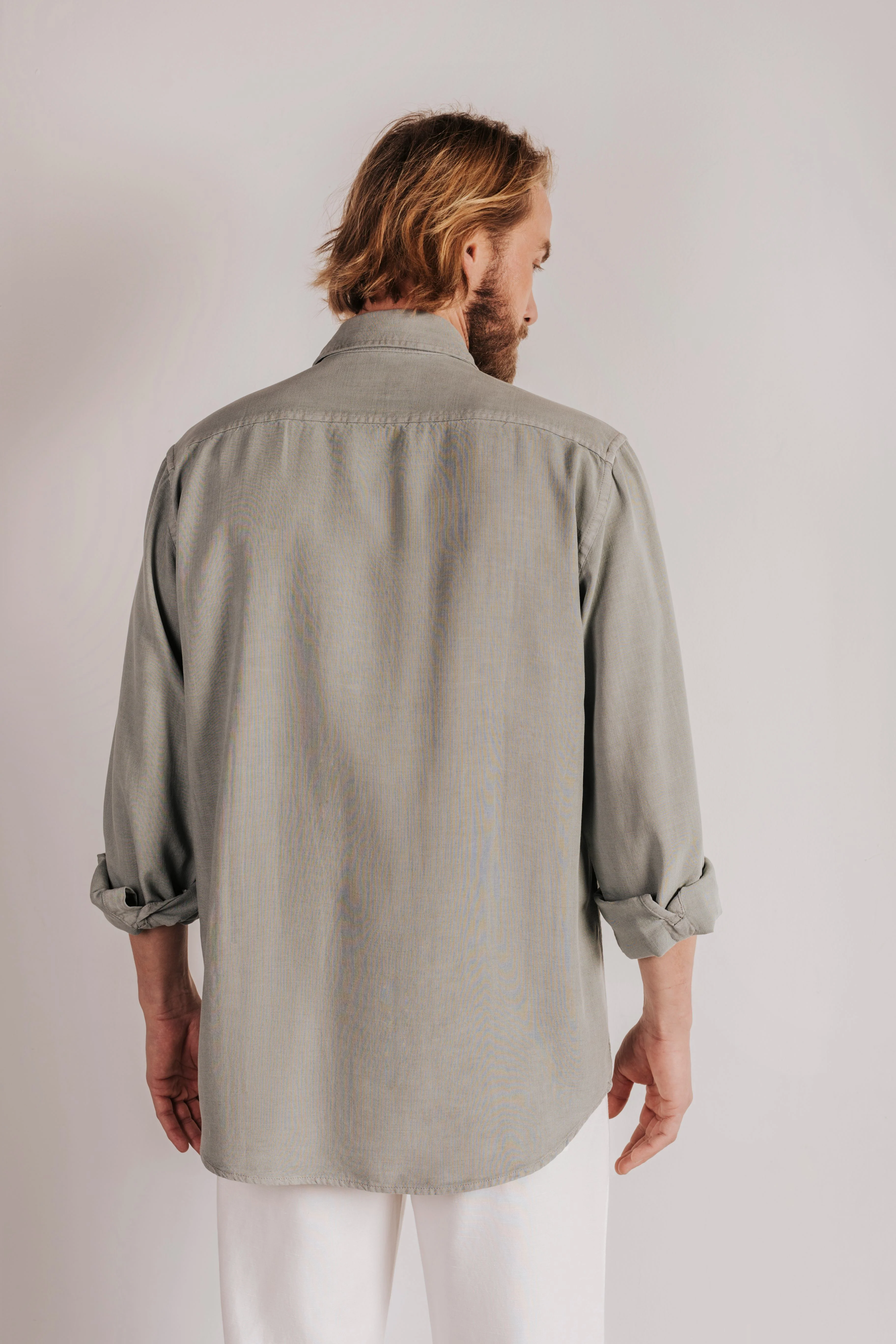 Camisa regular fit guayabera - Image 3