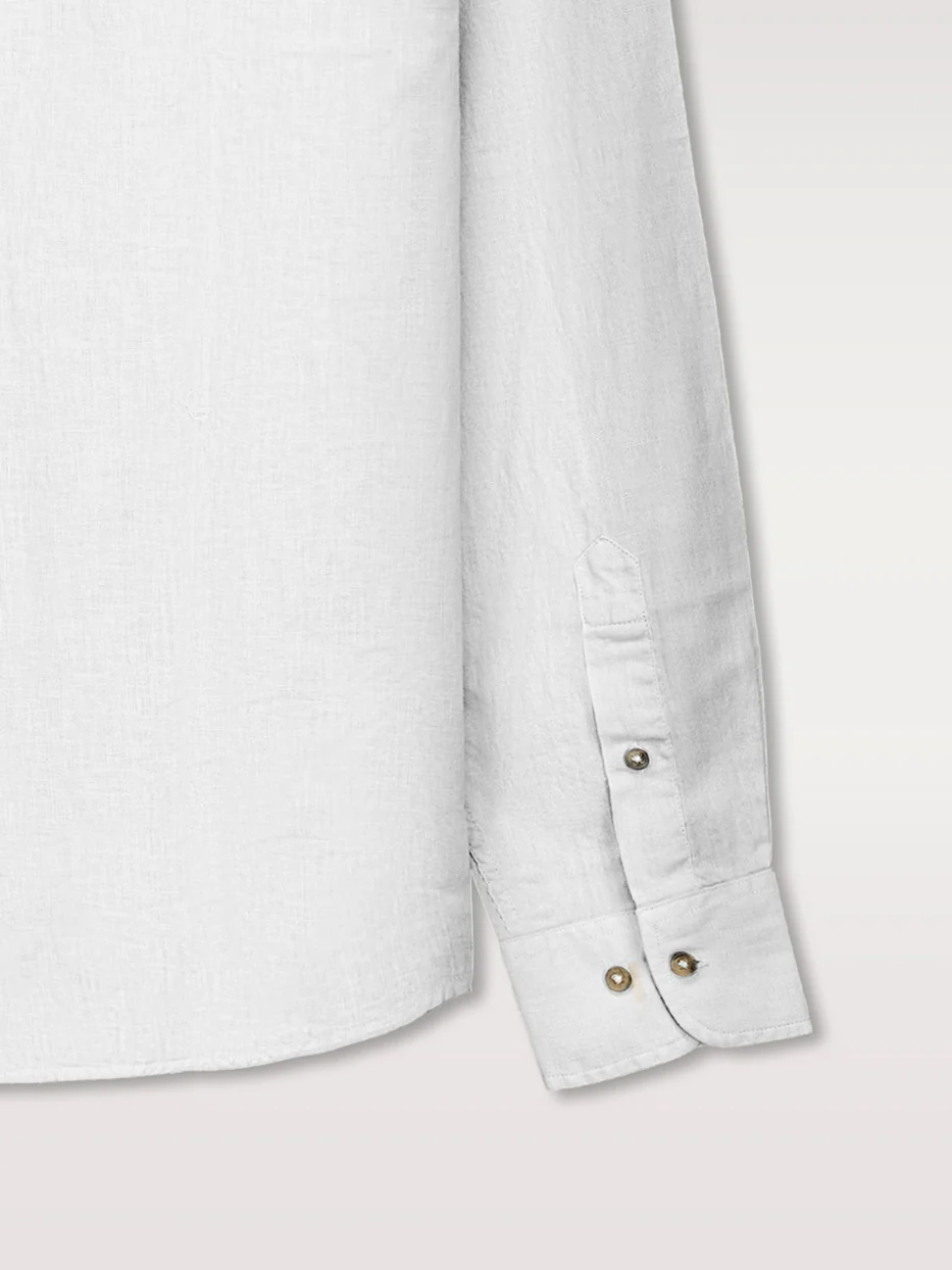 Camisa regular fit lino - Image 3