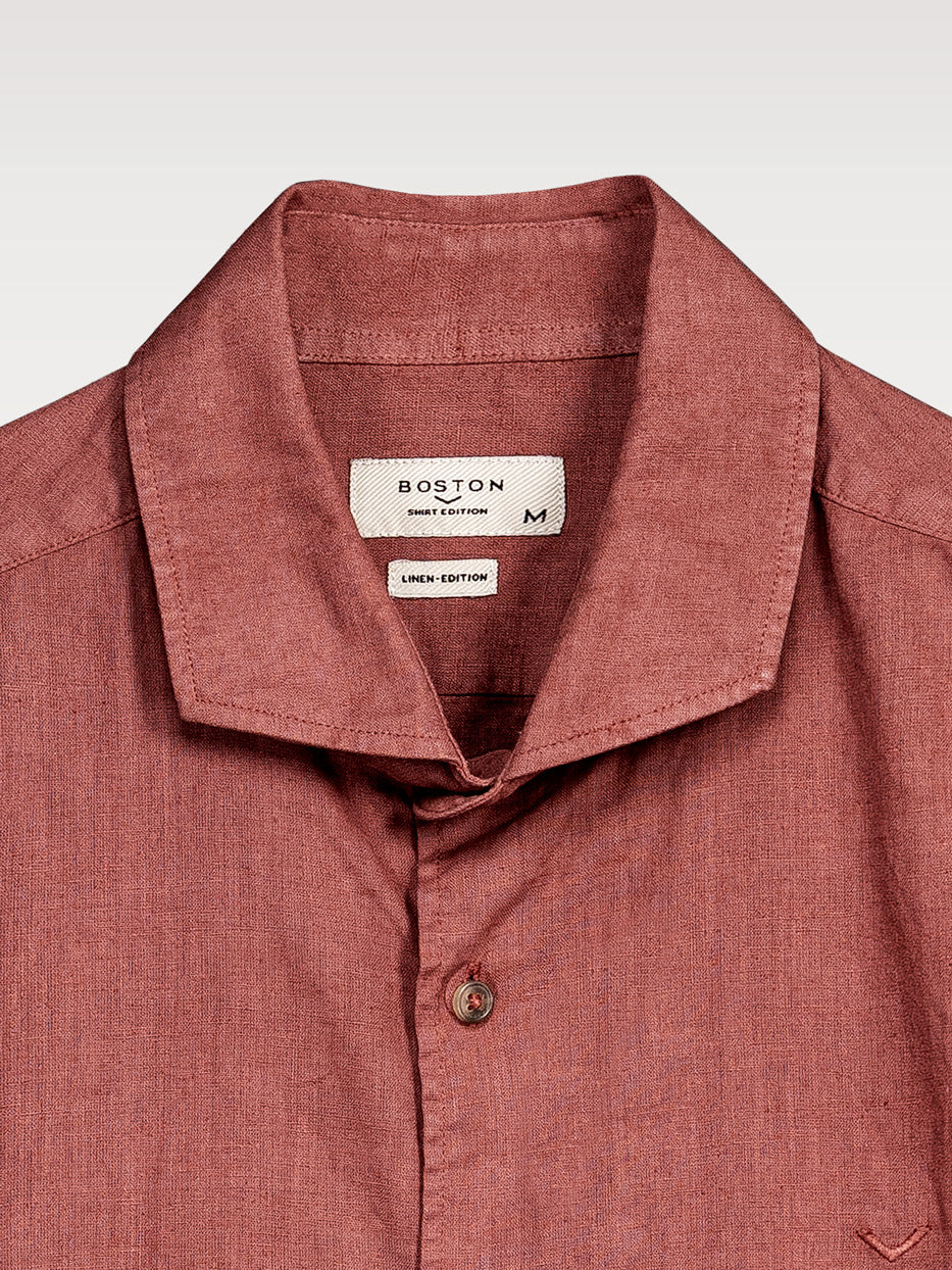 Camisa regular fit lino - Image 2