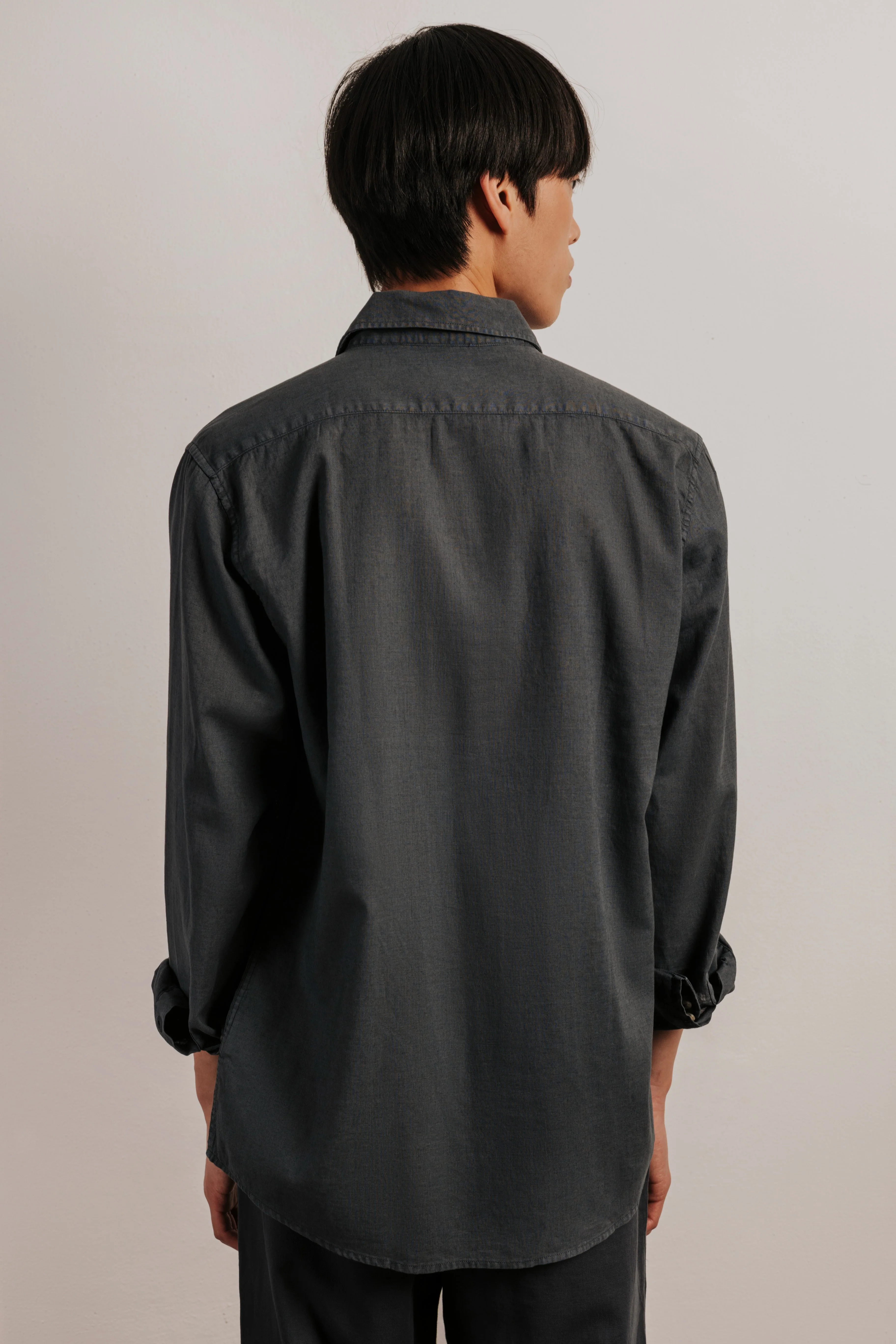 Camisa regular fit lino - Image 4