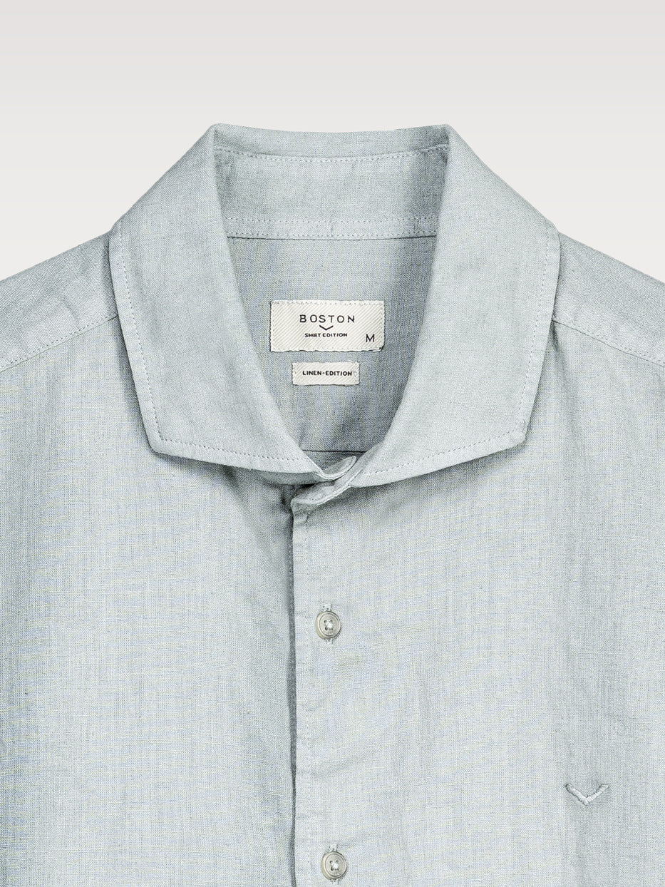 Camisa regular fit lino - Image 5