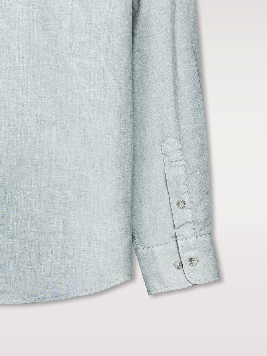 Camisa regular fit lino - Image 6