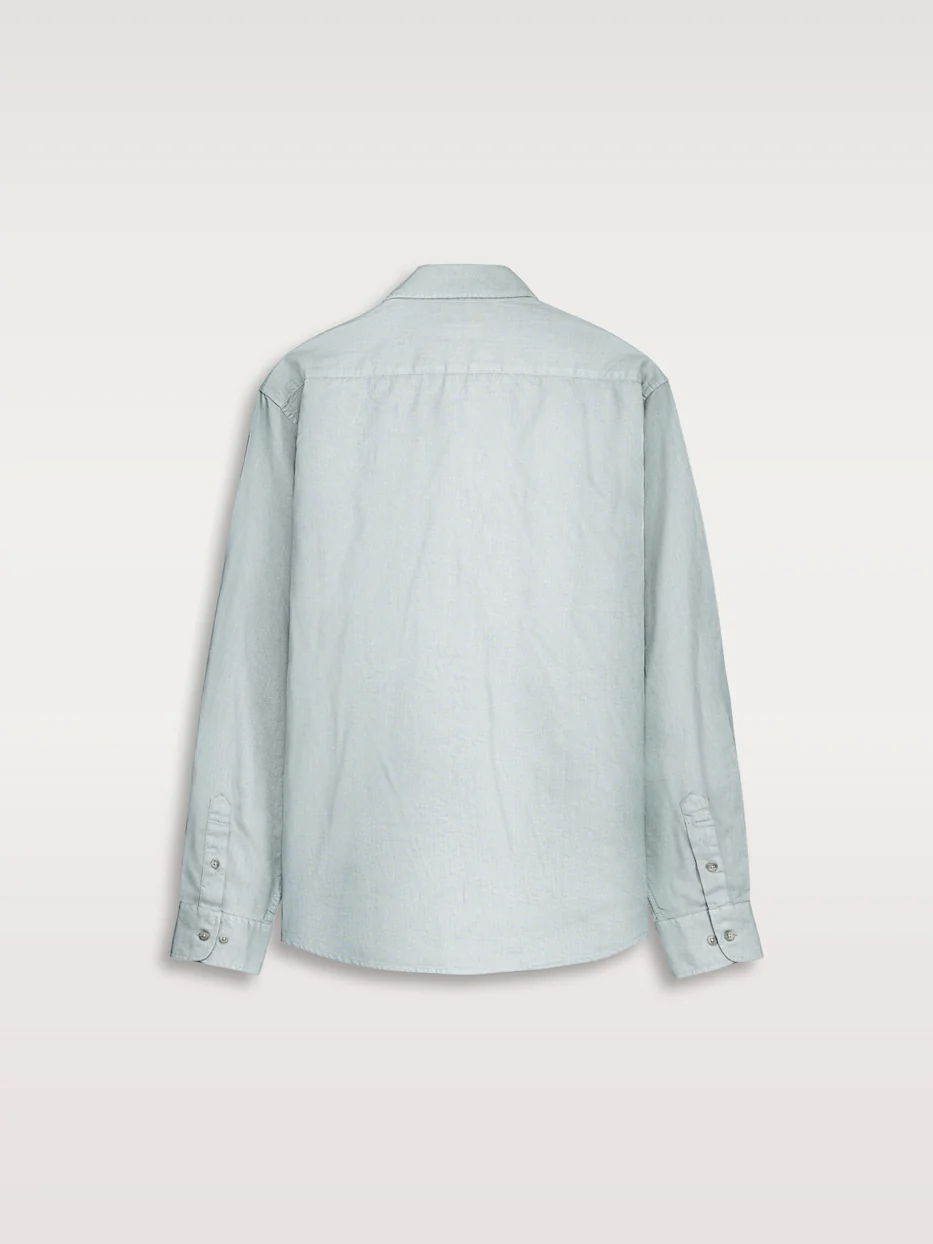 Camisa regular fit lino - Image 7