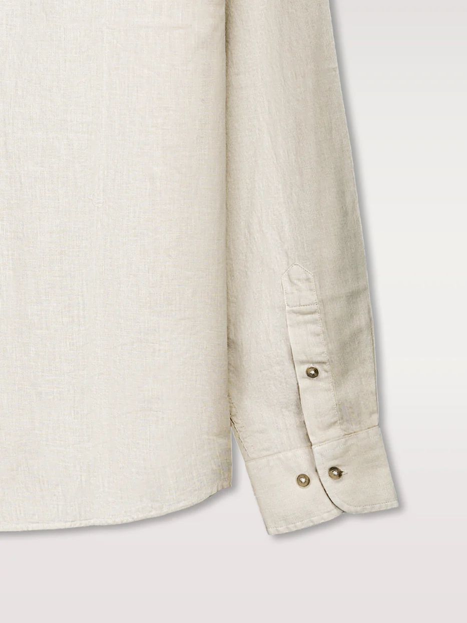 Camisa regular fit lino - Image 3