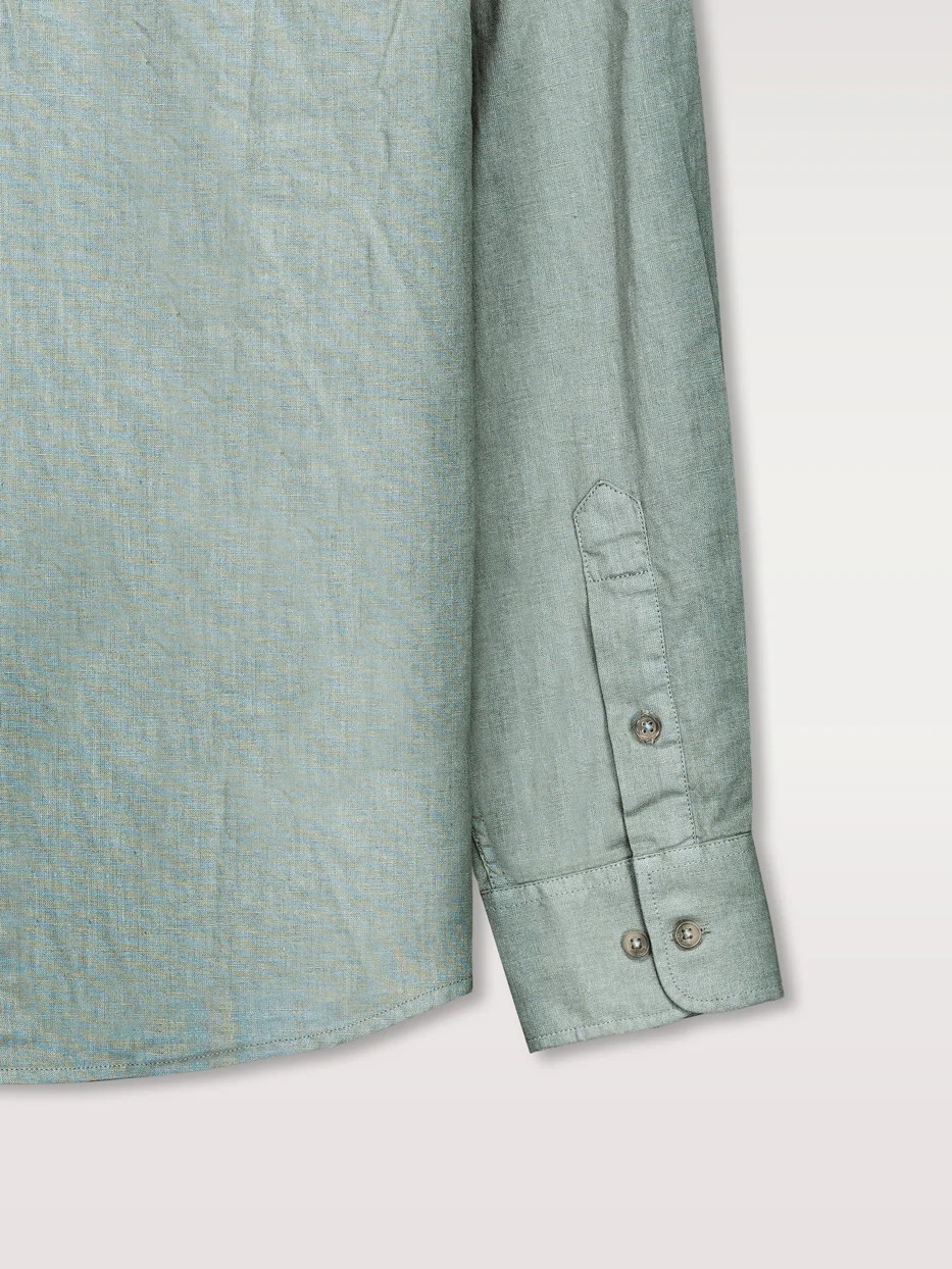 Camisa regular fit lino - Image 3