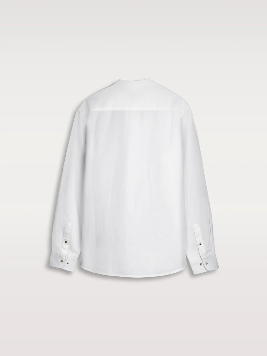 Camisa lino cuello mao - Image 4