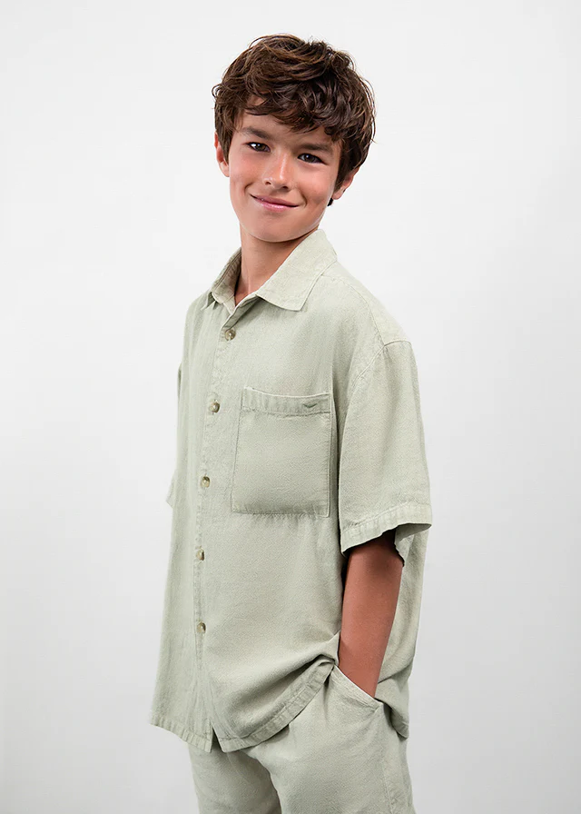 Camisa niño lino The Boston Kids - Image 4
