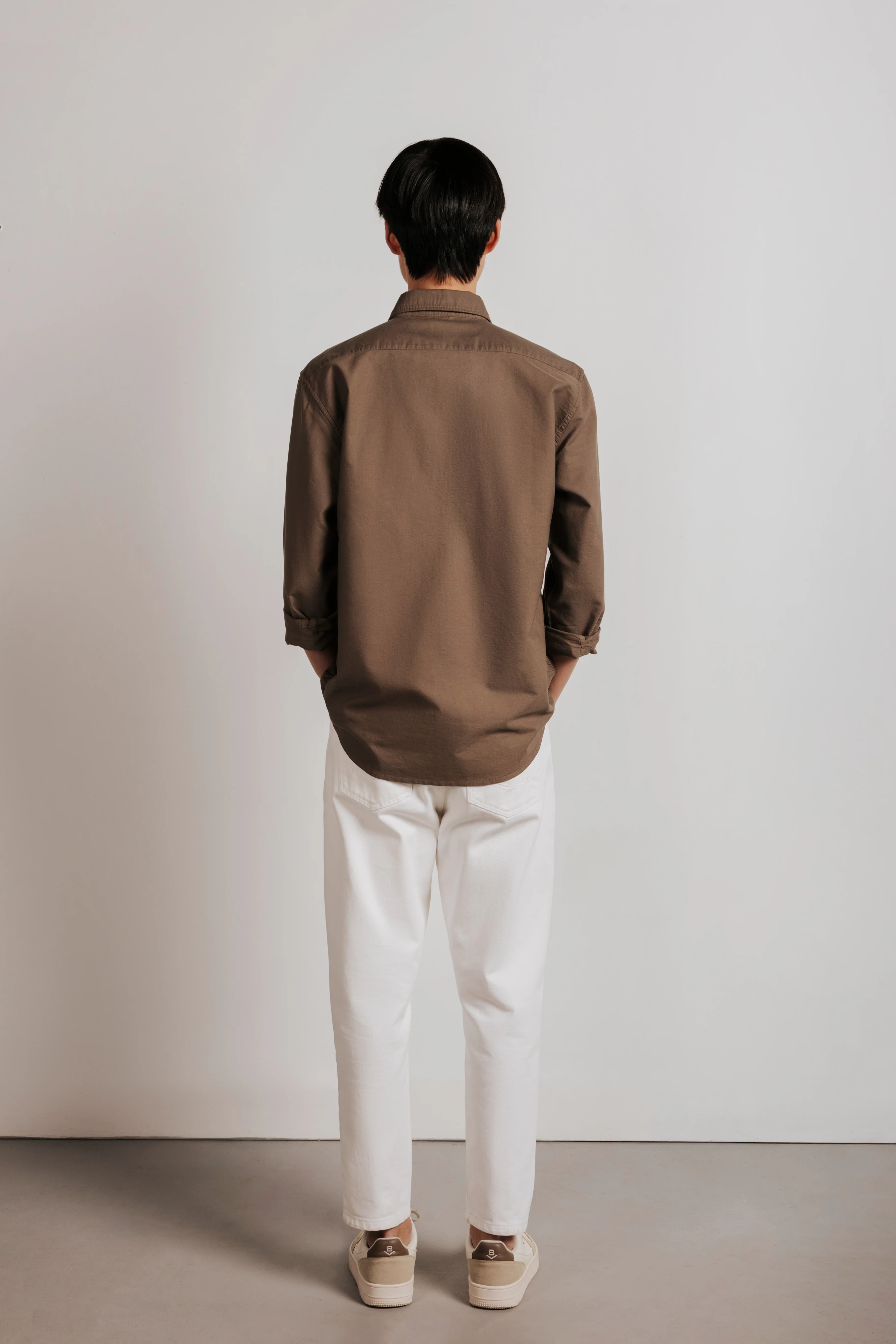 Camisa slim fit oxford algodón - Image 6