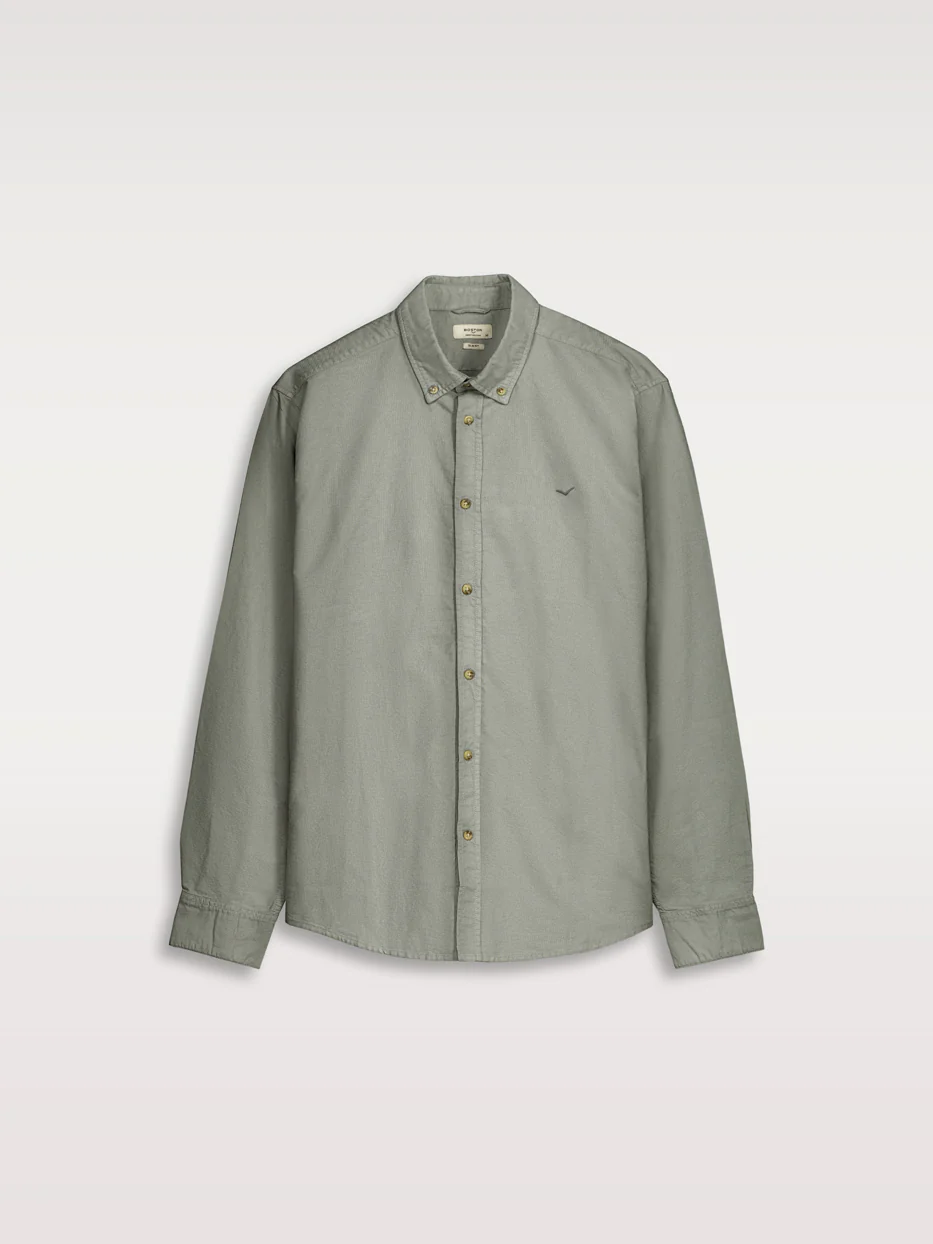 Camisa slim fit oxford algodón - Image 6