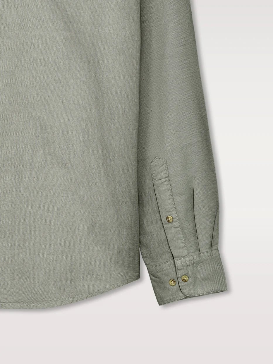 Camisa slim fit oxford algodón - Image 8