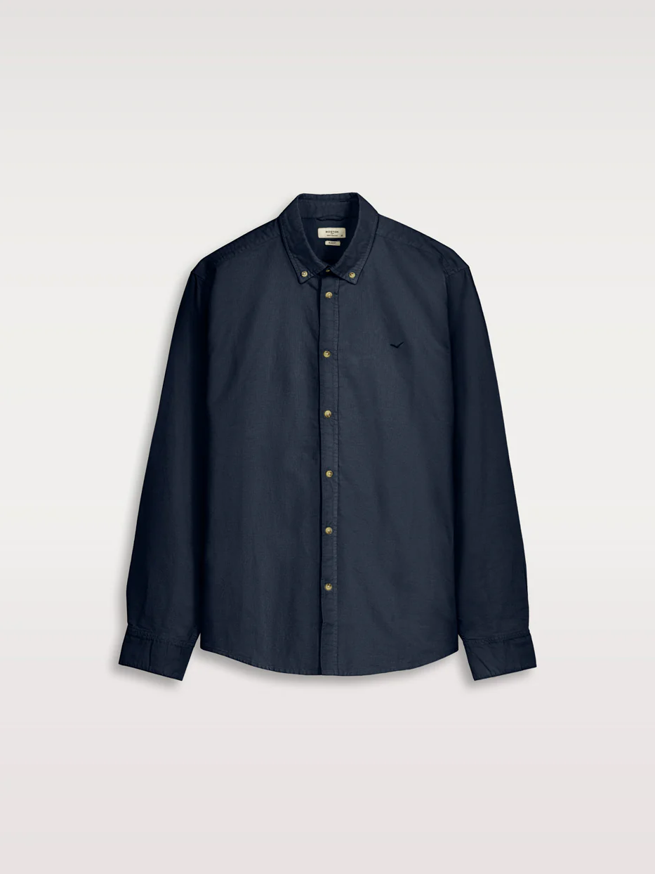 Camisa slim fit oxford algodón - Image 5