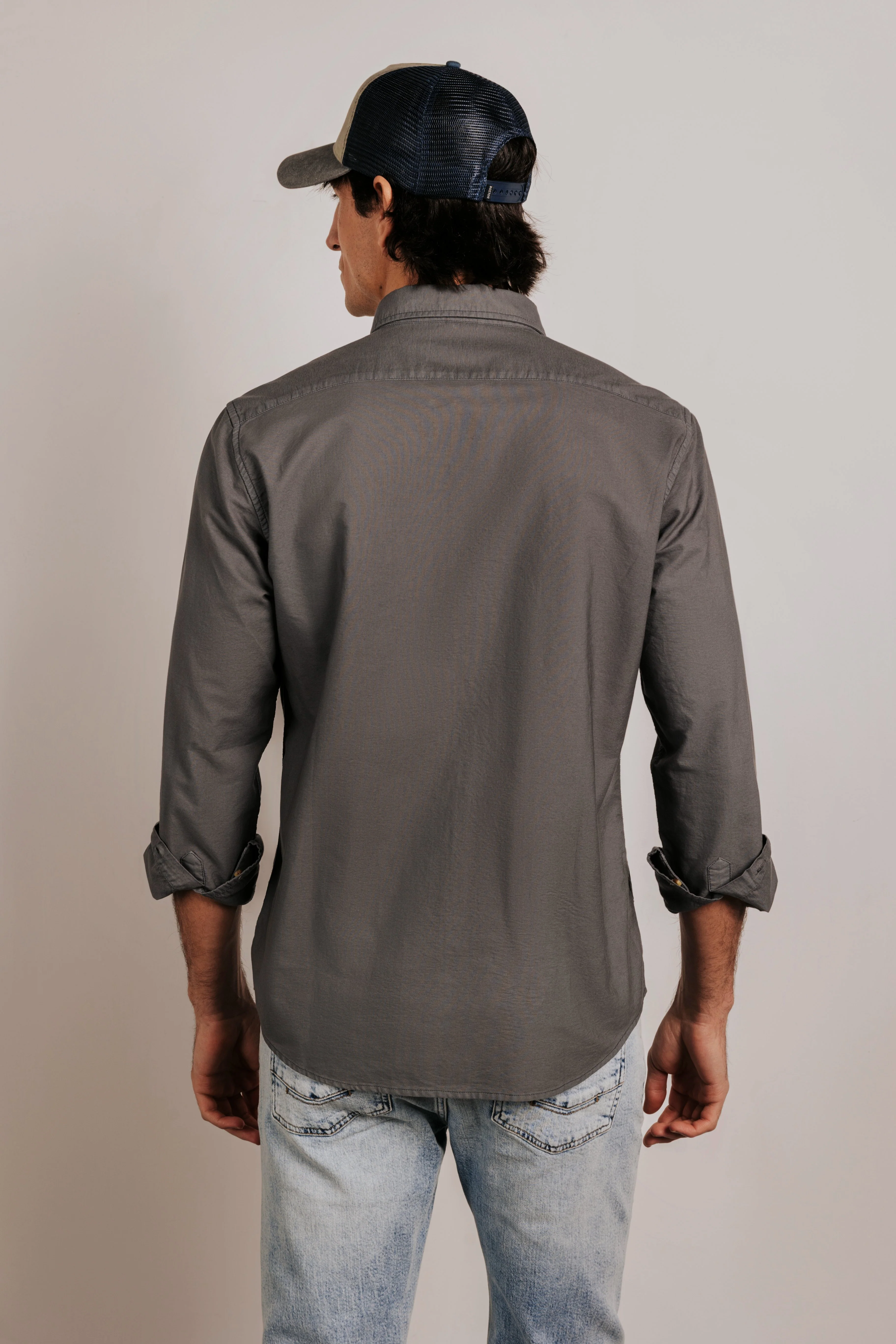 Camisa slim fit oxford algodón - Image 4
