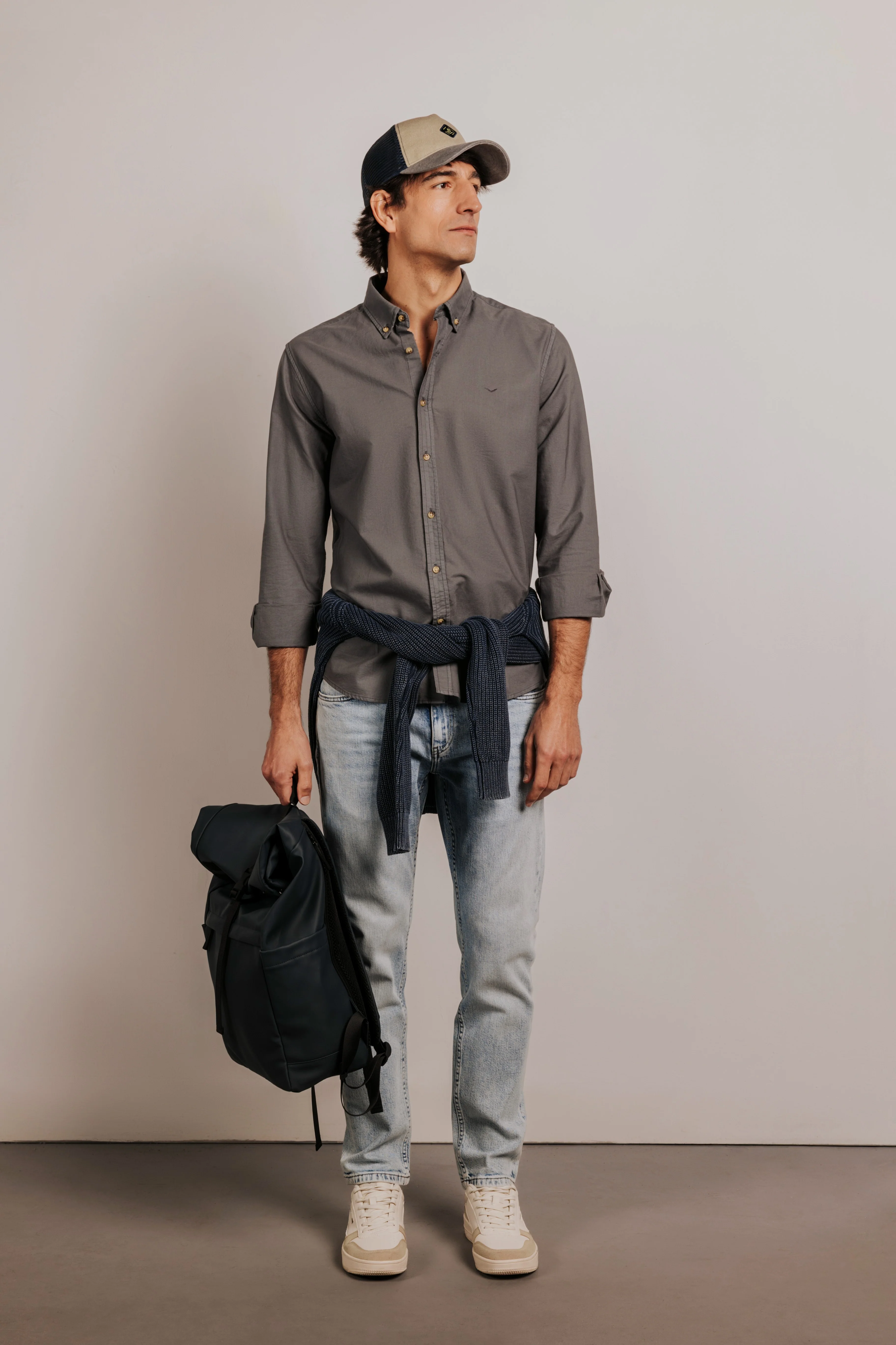 Camisa slim fit oxford algodón - Image 5