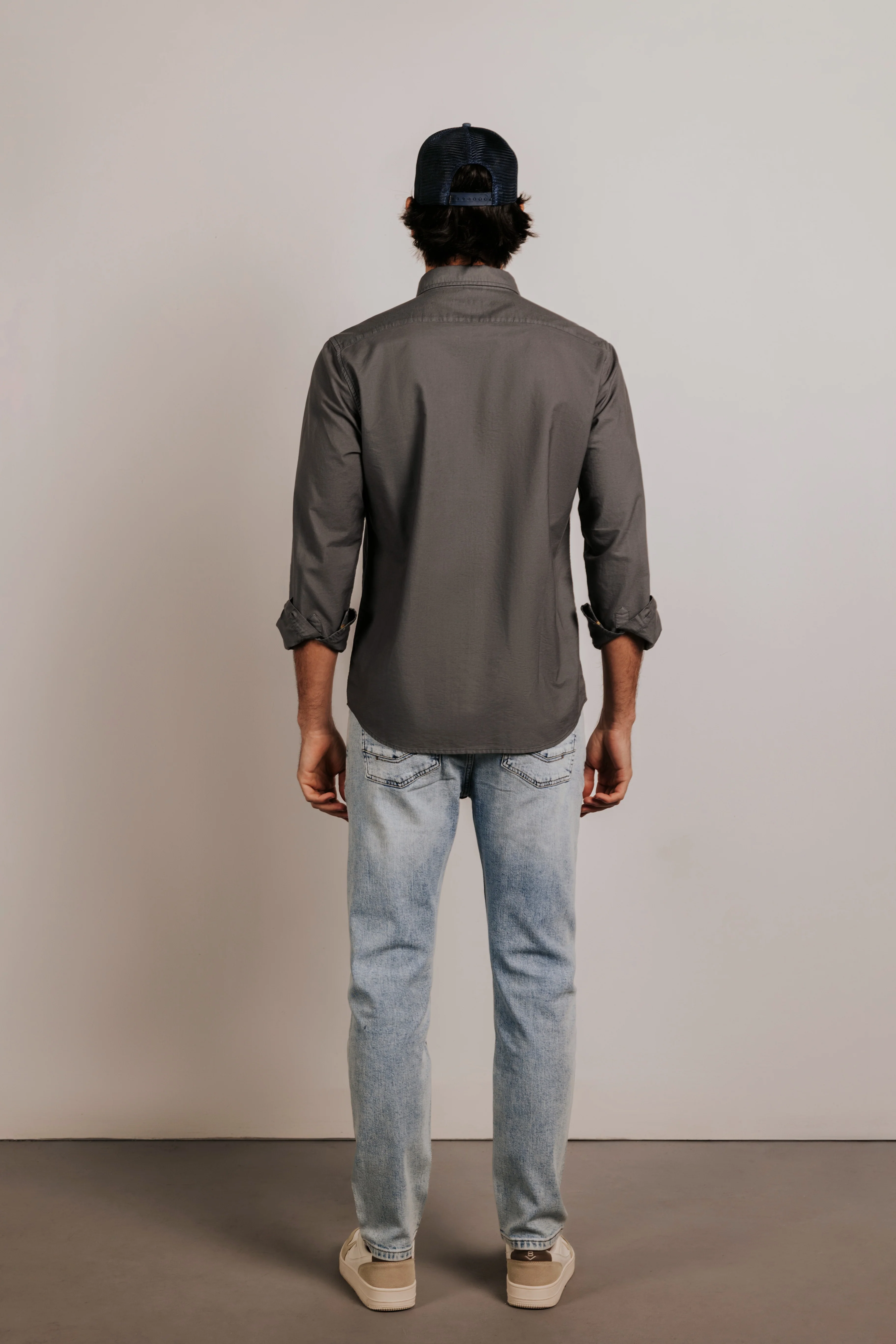 Camisa slim fit oxford algodón - Image 6
