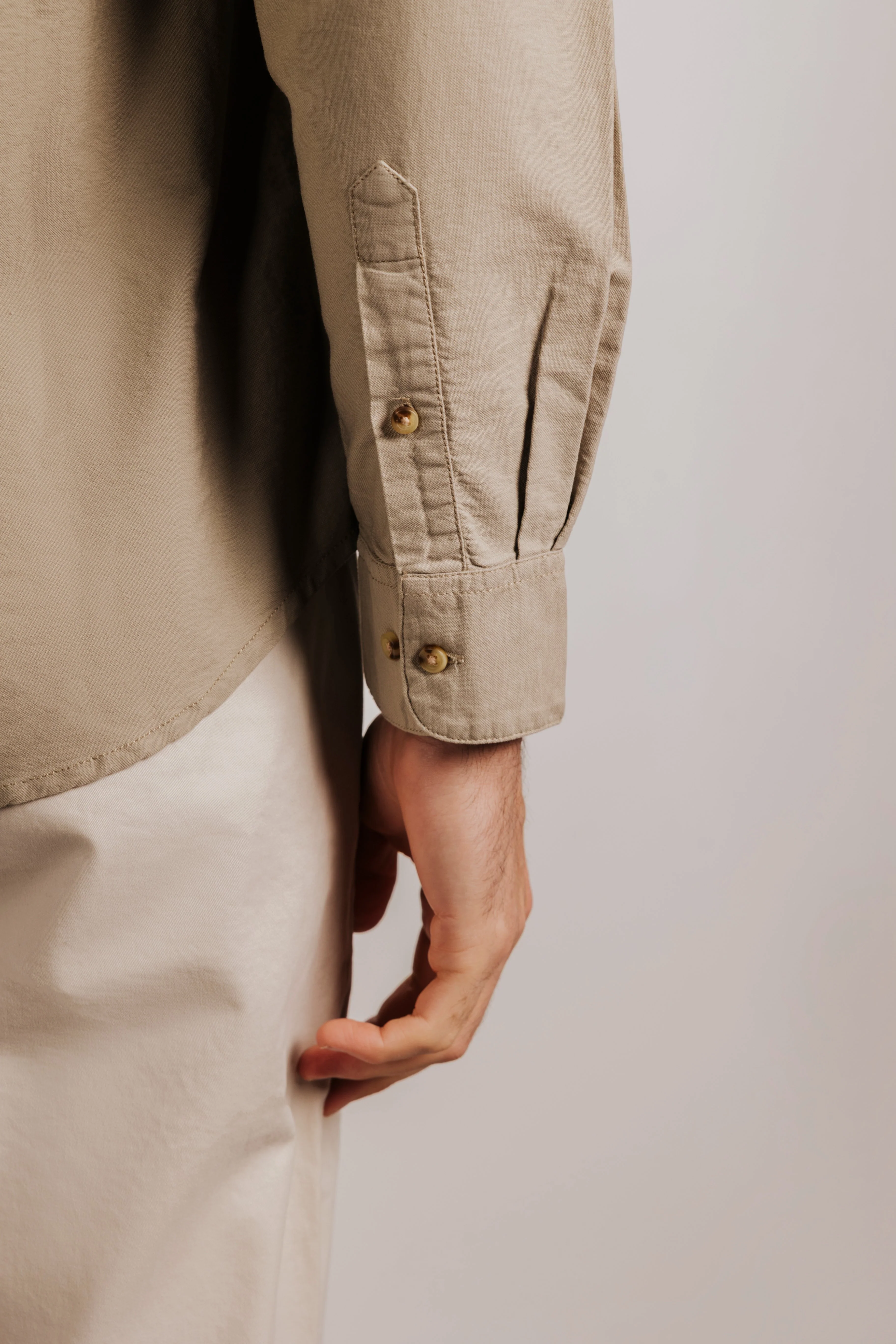 Camisa slim fit oxford algodón - Image 3