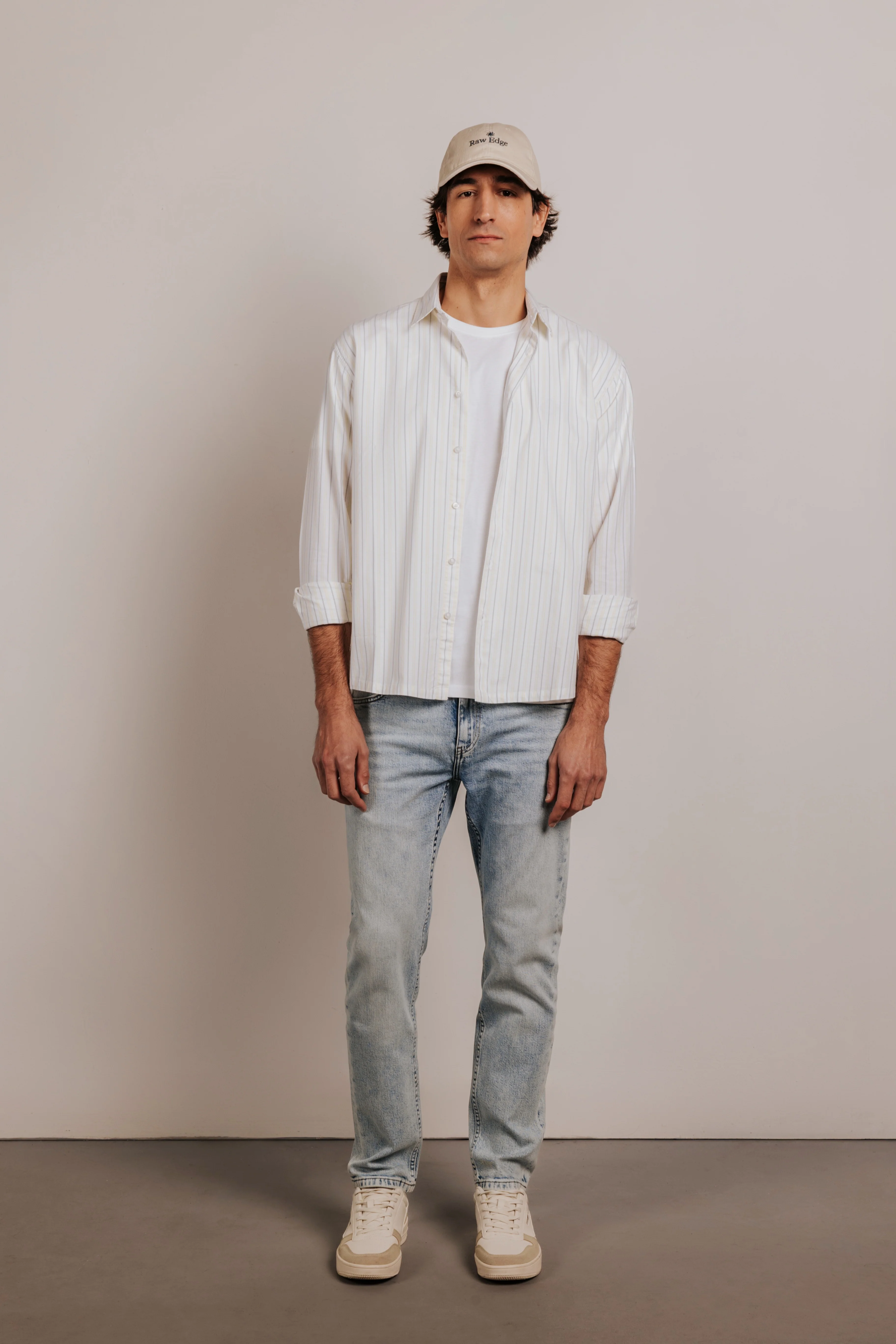 Camisa relaxed fit oxford rayas - Image 3