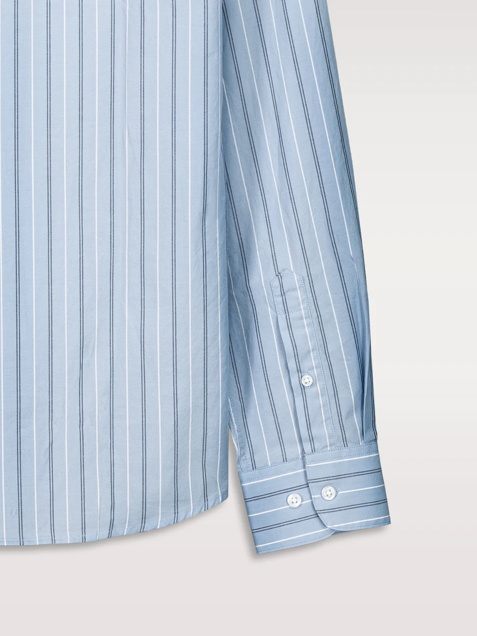 Camisa regular fit rayas popelín - Image 6