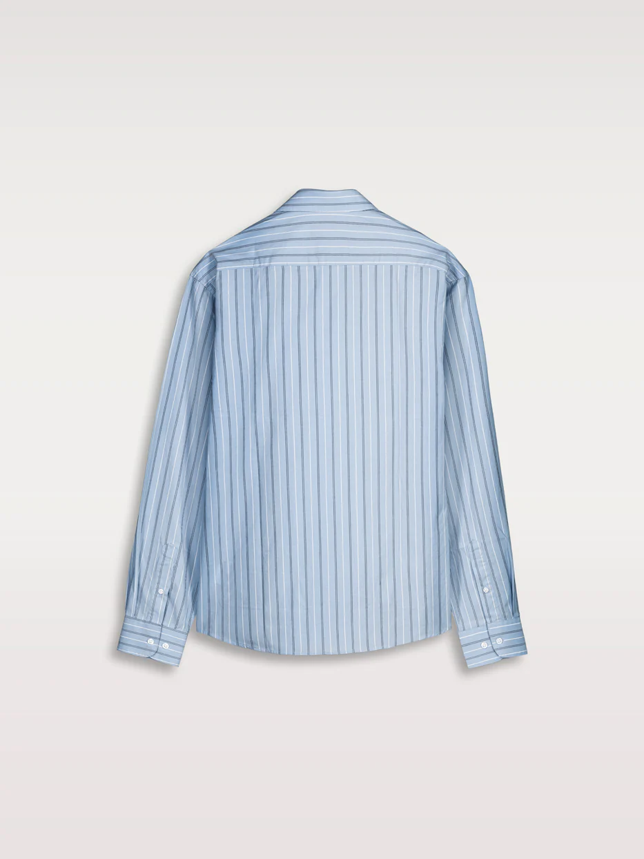 Camisa regular fit rayas popelín - Image 7