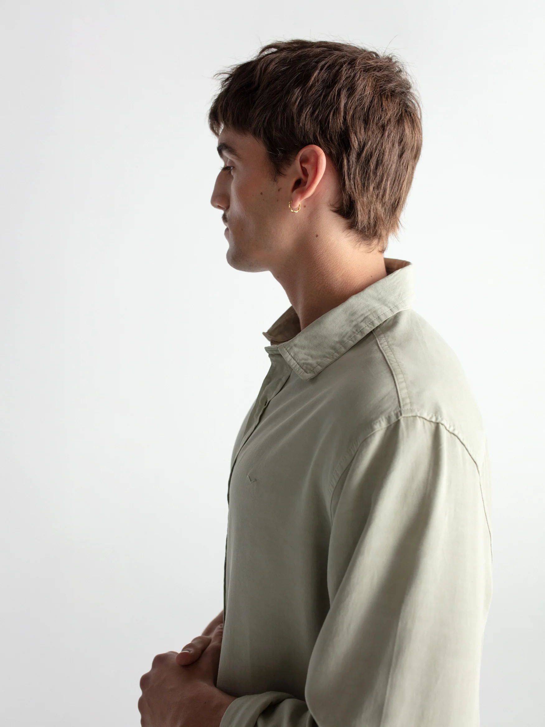 Camisa regular fit fluida - Image 6