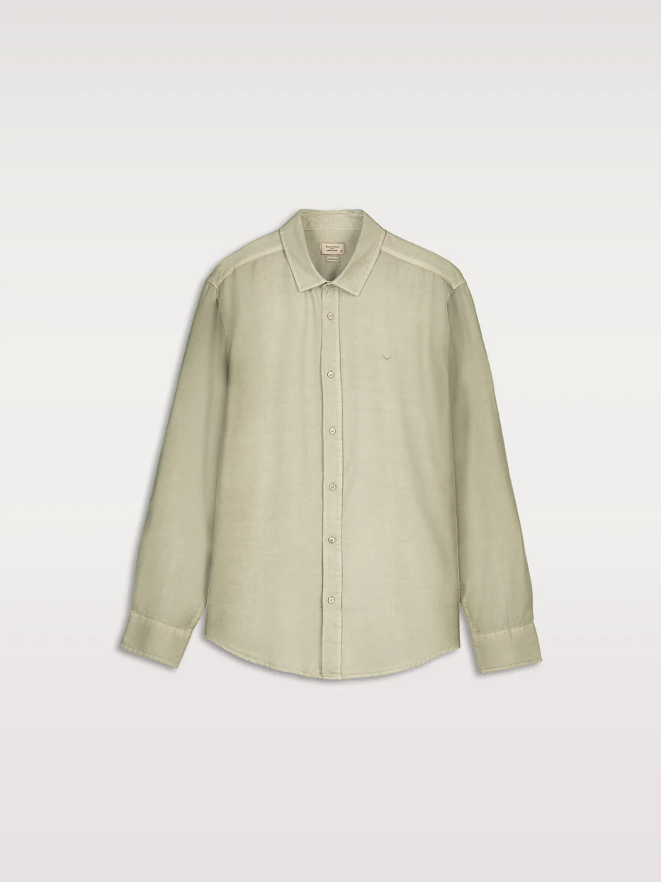 Camisa regular fit fluida - Image 8