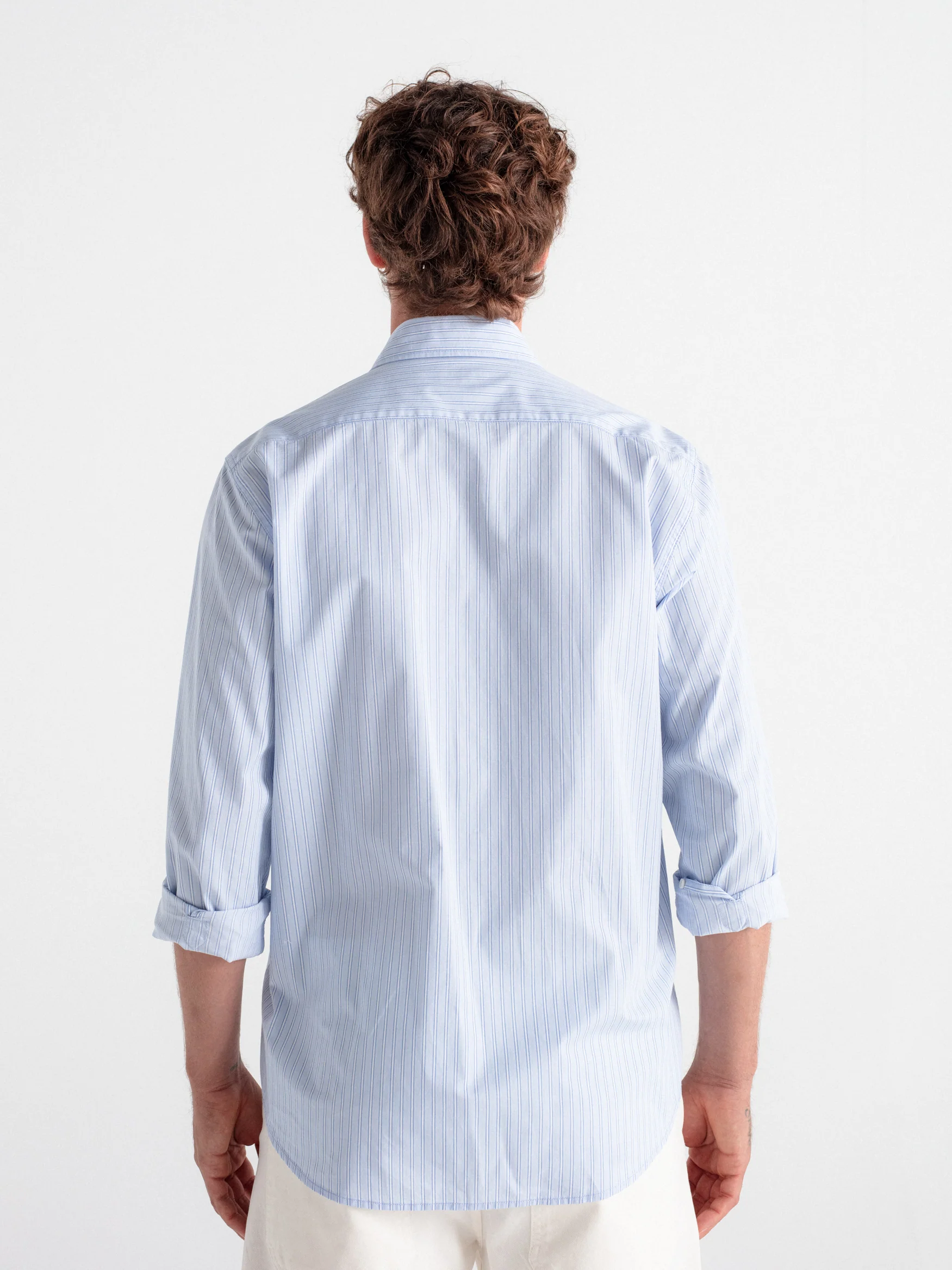 Camisa relaxed fit rayas - Image 5