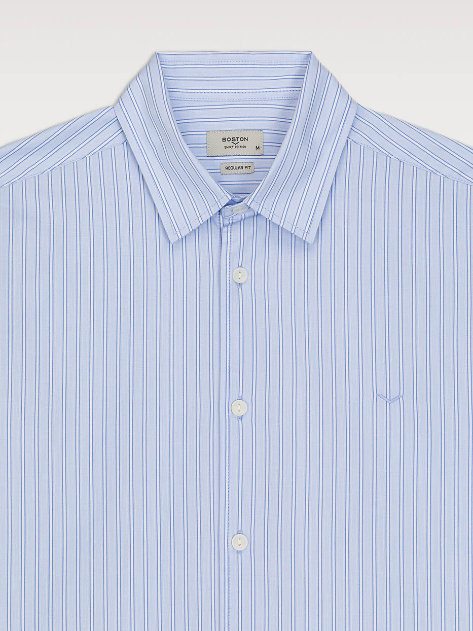 Camisa relaxed fit rayas - Image 7
