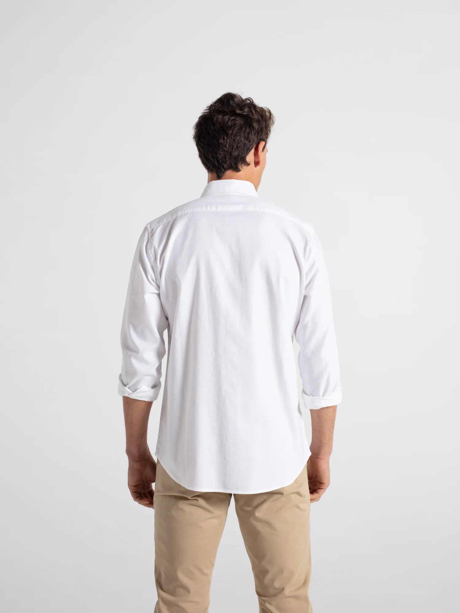 Camisa slim oxford algodón - Image 4