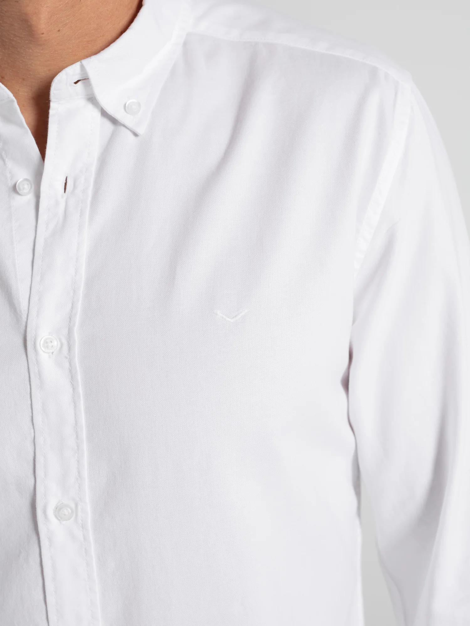 Camisa slim oxford algodón - Image 5