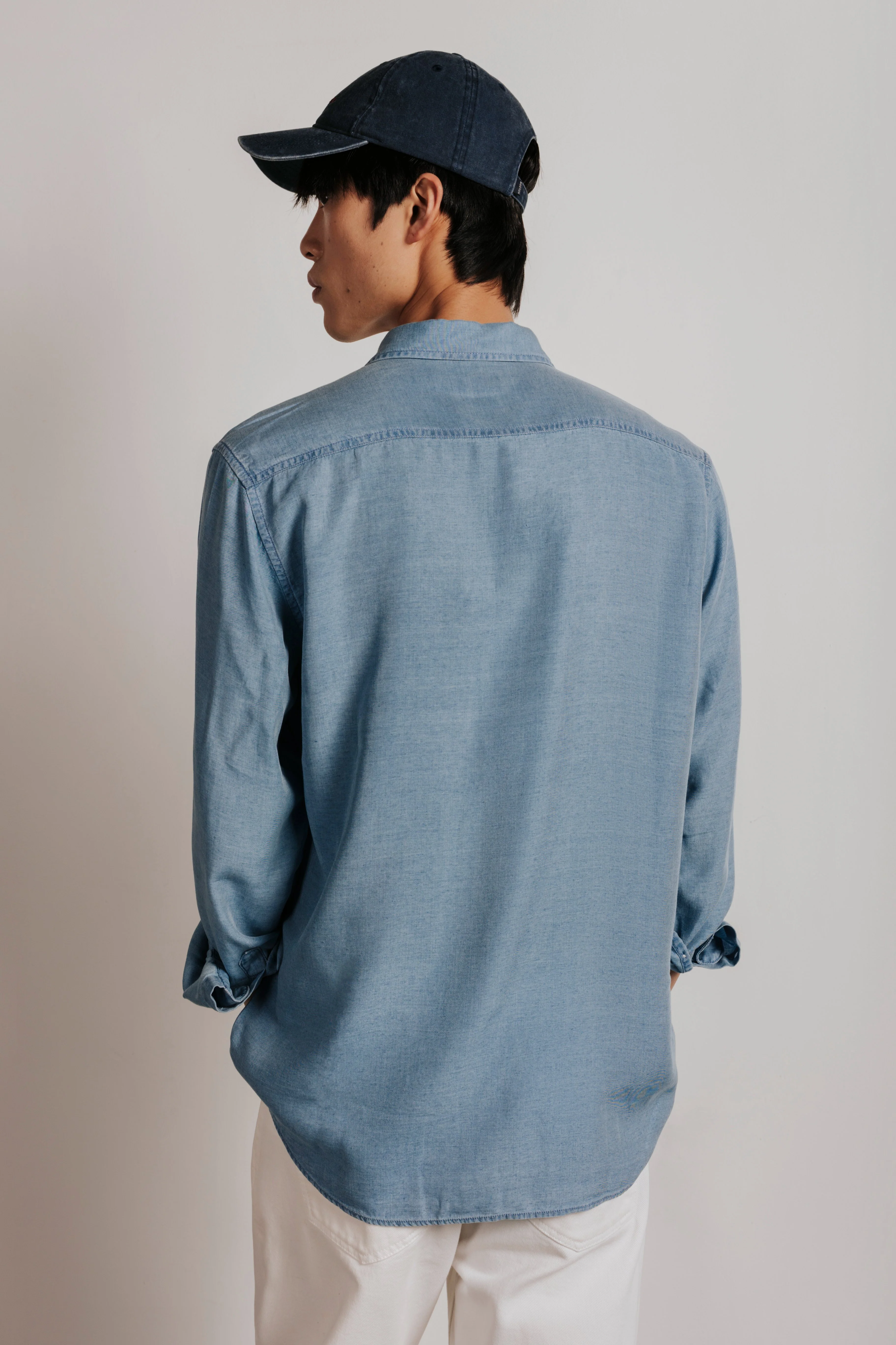 Camisa tejana tencel - Image 4