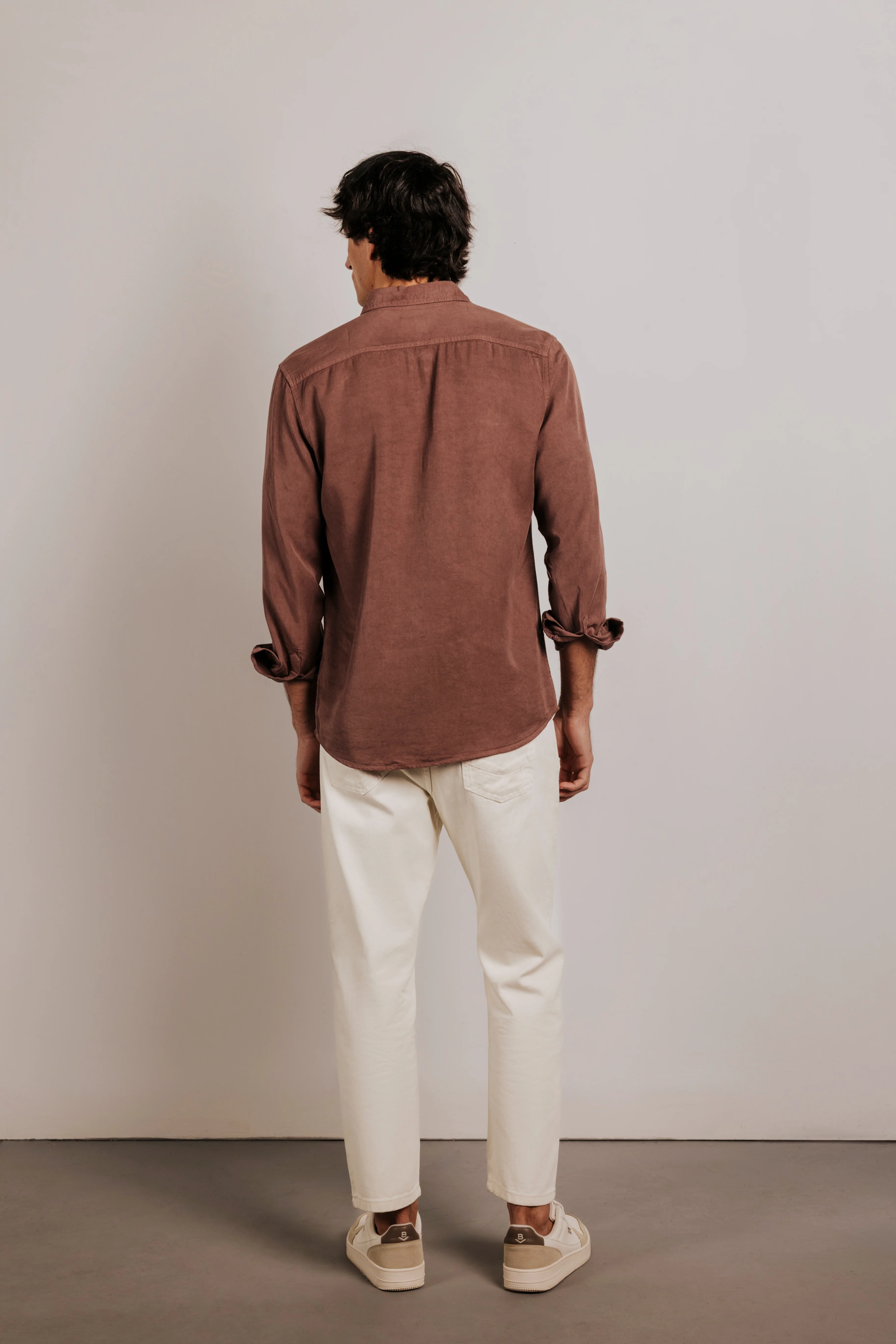 Camisa regular fit tencel - Image 5
