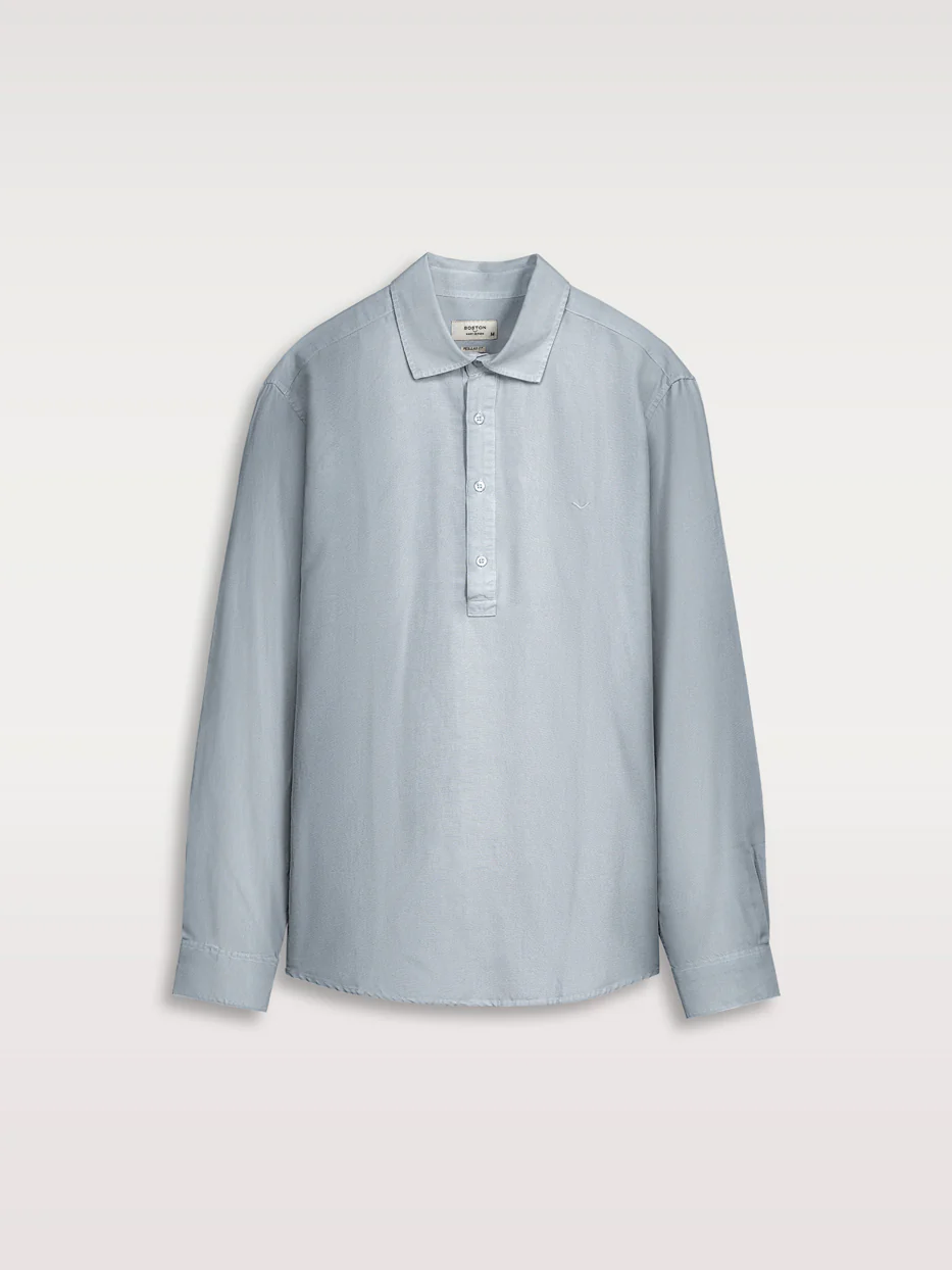 Camisa regular fit tencel polera - Image 2